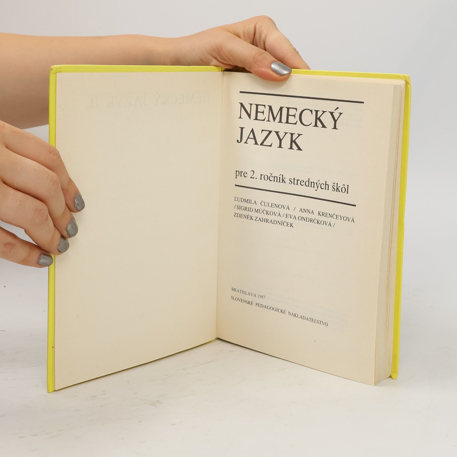 Autorenkollektiv Nemecký jazyk 2