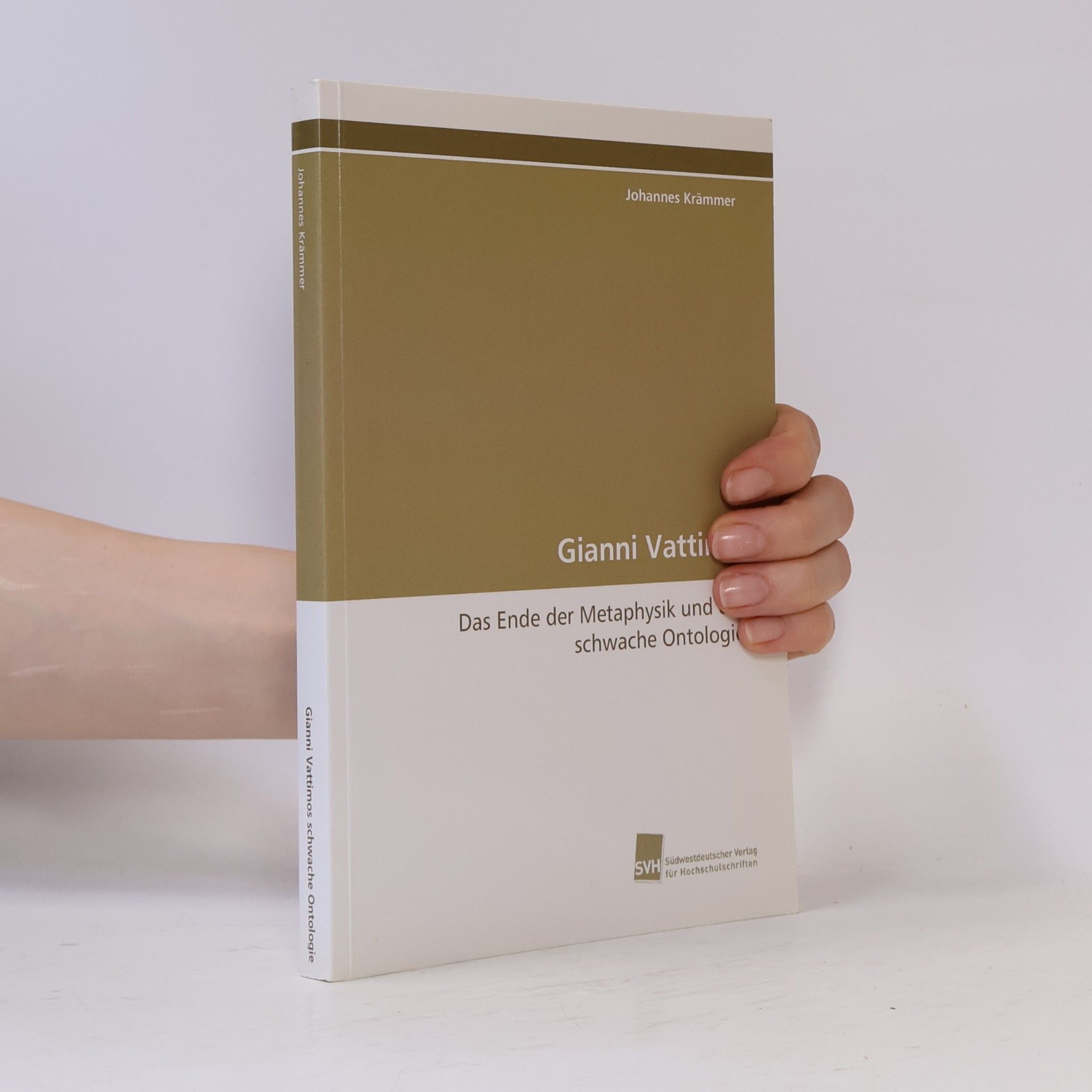 Johannes Krämmer Gianni Vattimo