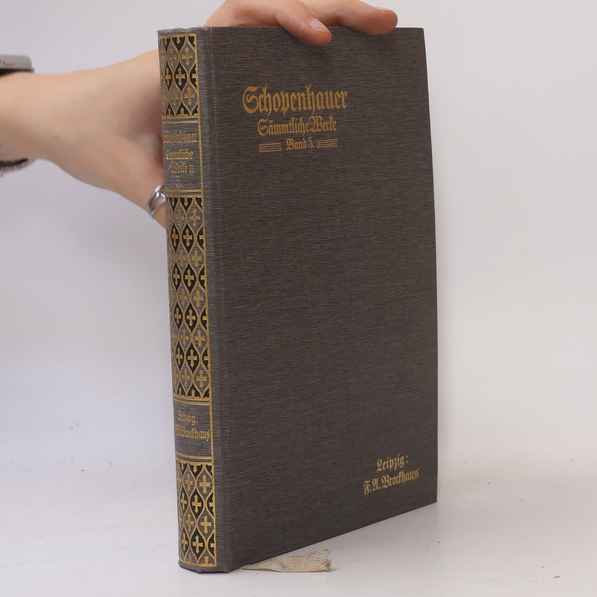 Arthur Schopenhauer Parerga und Paralipomena. Erster Band