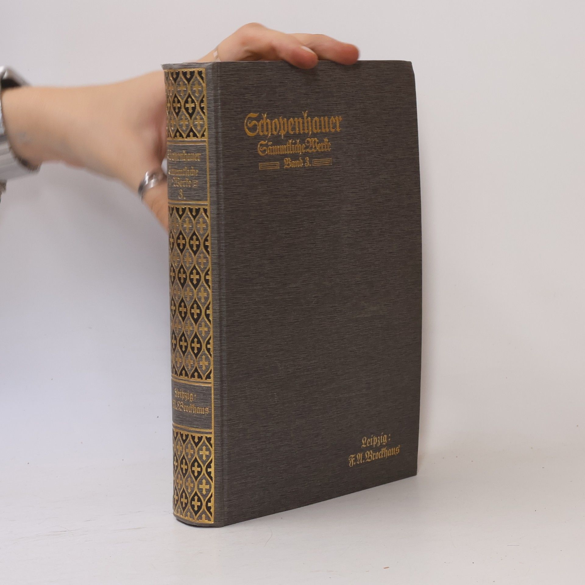Arthur Schopenhauer Die Welt als Wille und Vorstellung II