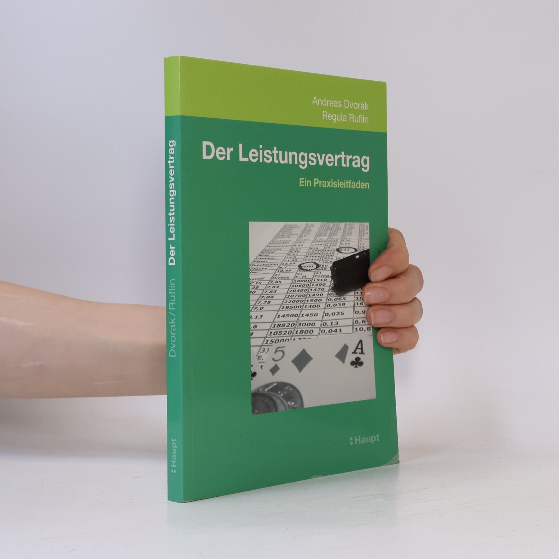 Regula Ruflin Der Leistungsvertrag