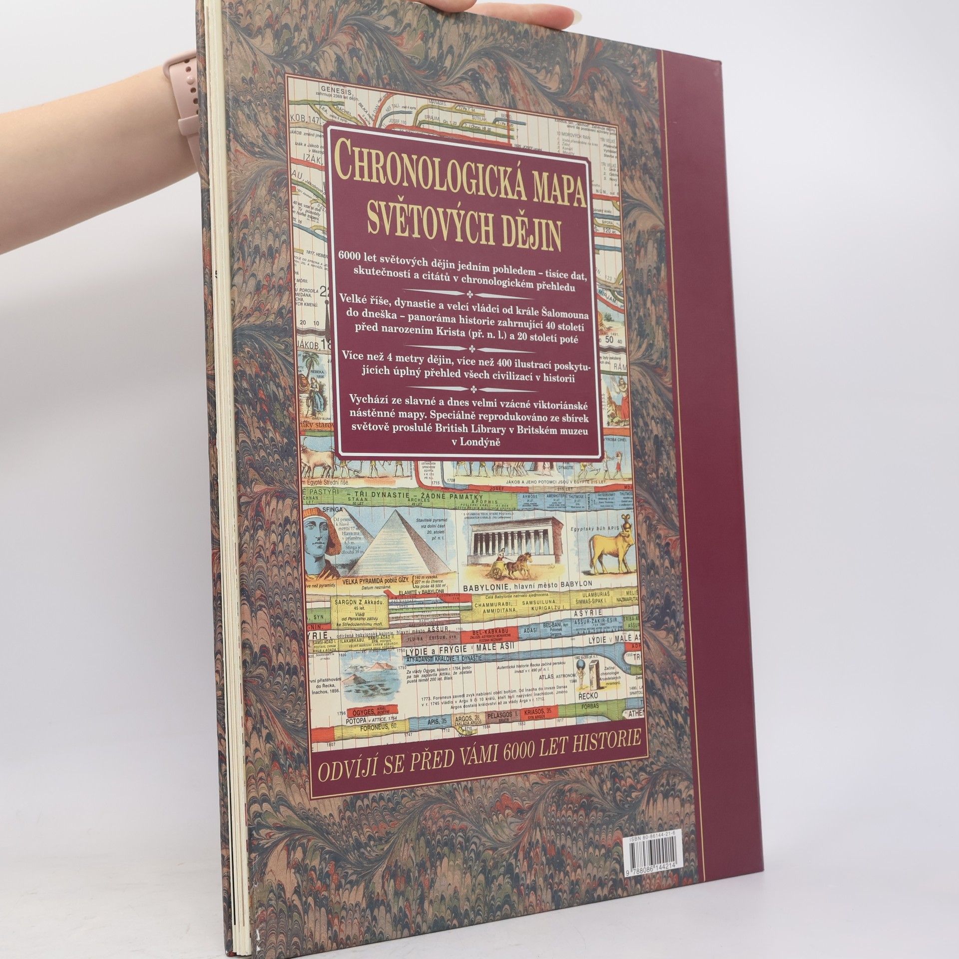 Karel Blažek Chronologická mapa světových dějin. Po stopách 6000 let světových dějin
