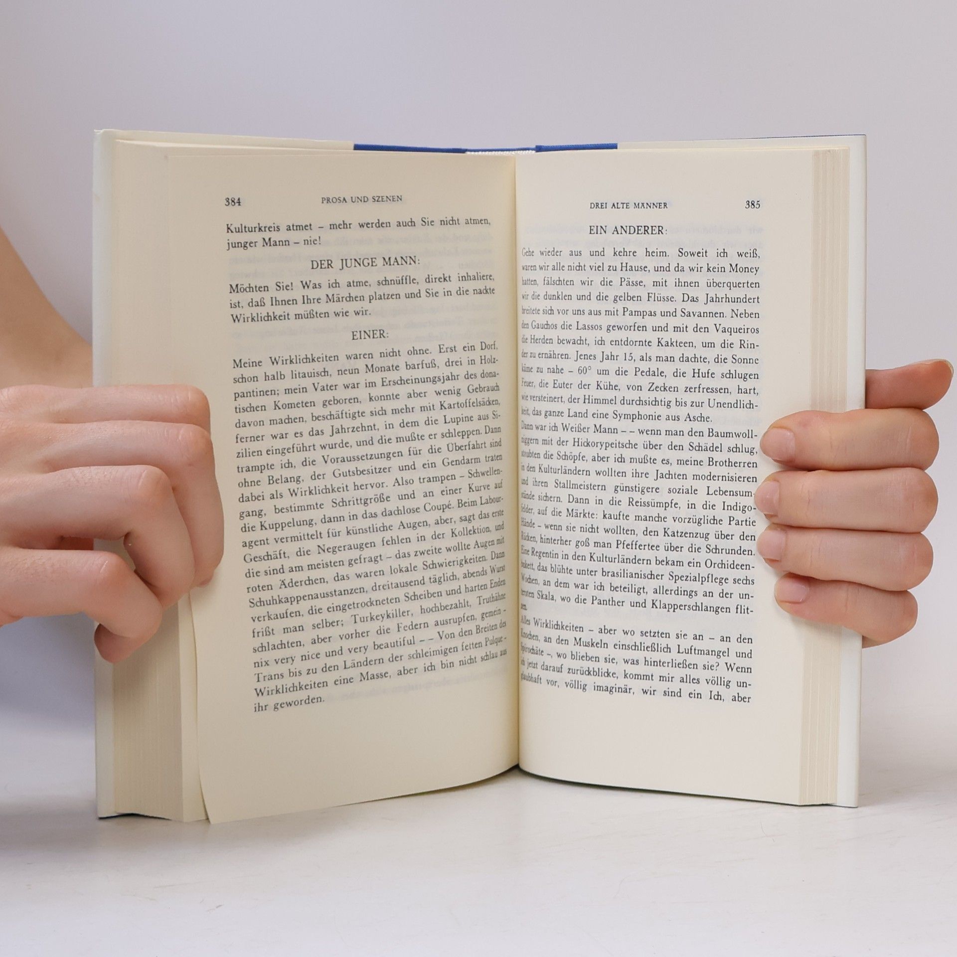 Gottfried Benn Prosa und Szenen