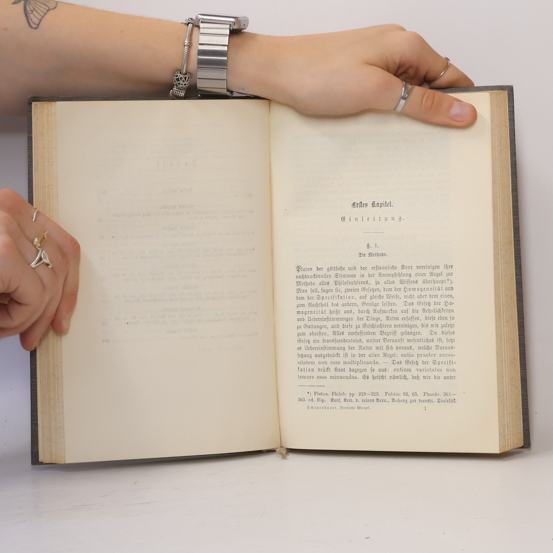 Arthur Schopenhauer Schriften zur Erkenntnisslehre