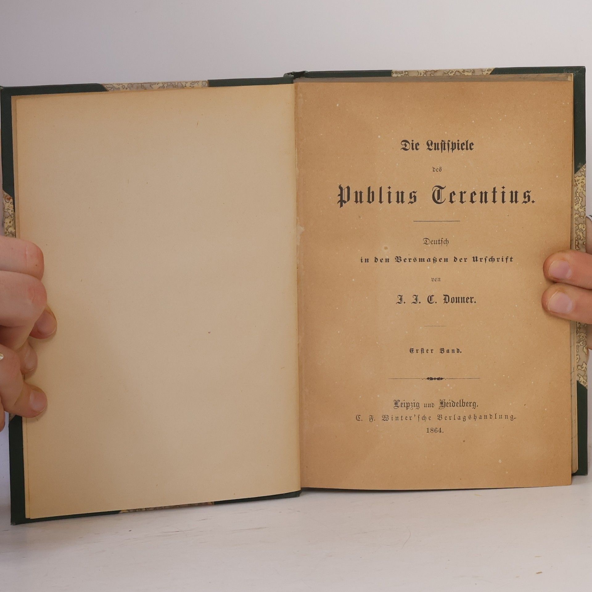 Publius Terentius Afer Die Lustspiele des Publius Terentius
