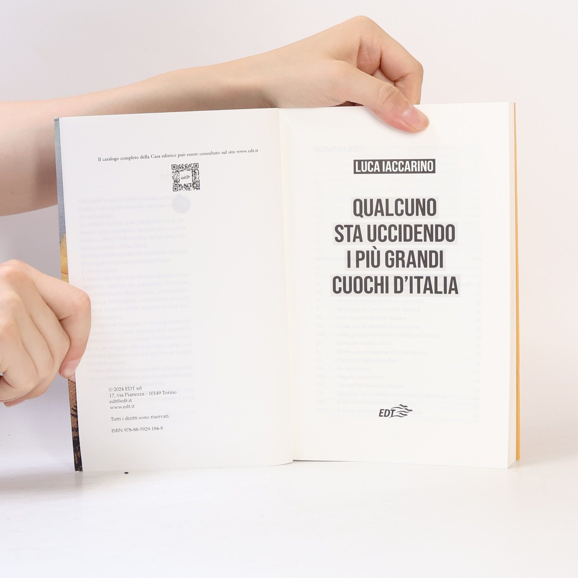 Luca Iaccarino Allacarta: Qualcuno sta uccidendo i più grandi cuochi d'Italia