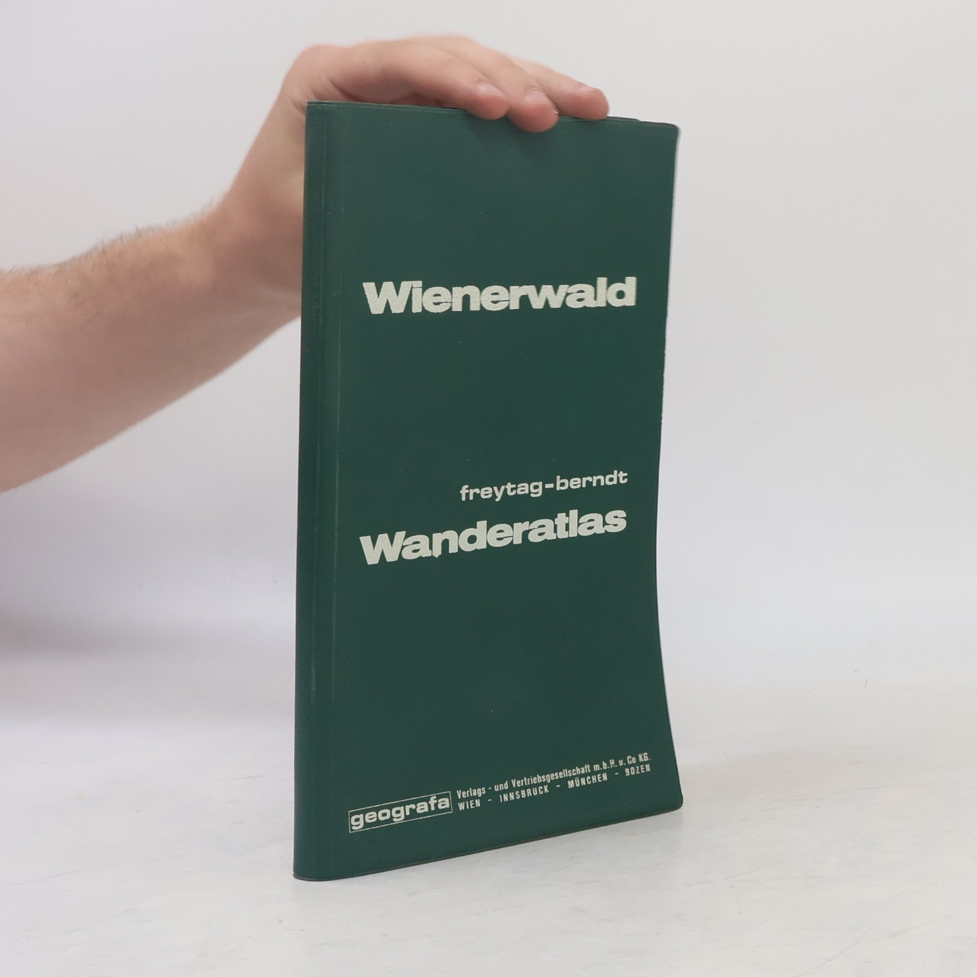 Erwin Benesch Freytag-&-Berndt-Wanderatlas Wienerwald