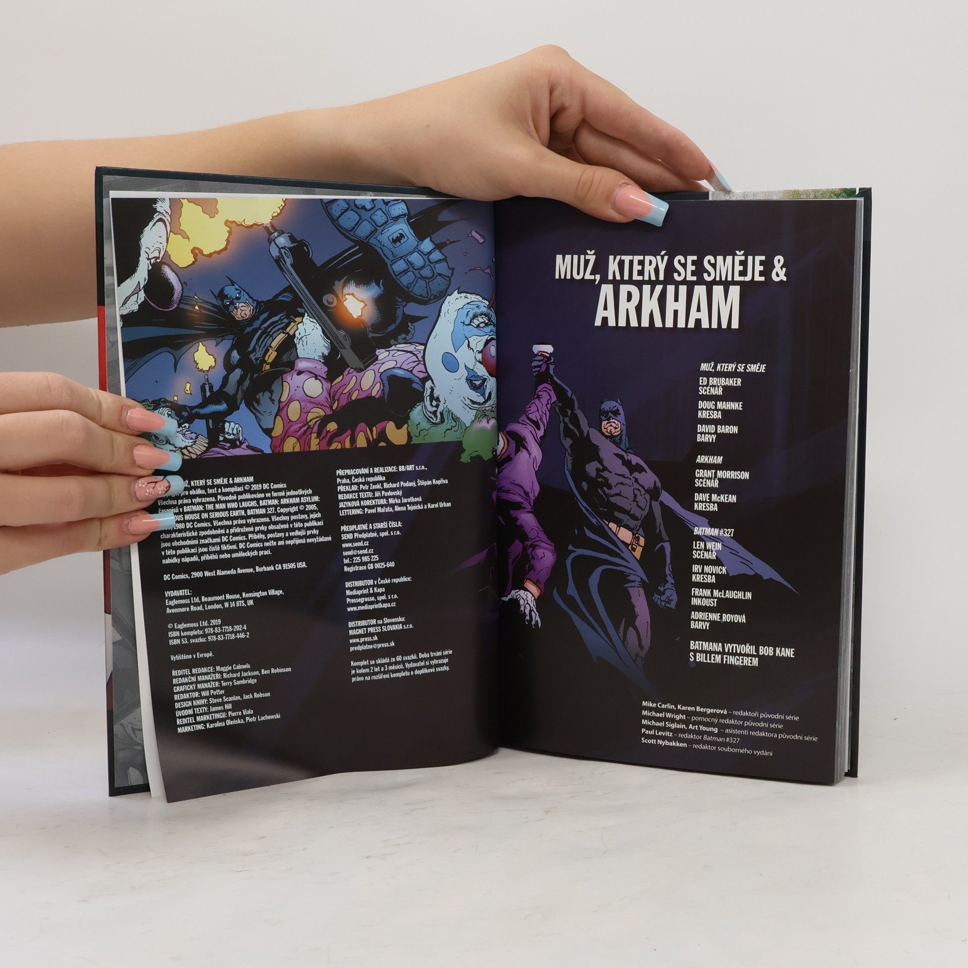 Grant Morrison Batman. Muž, který se směje & Arkham