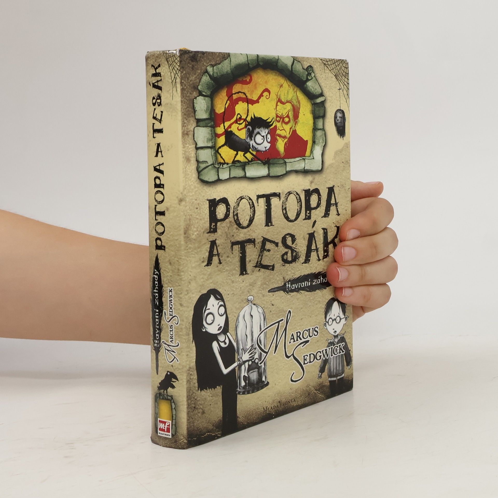 Marcus Sedgwick Potopa a tesák. Havraní záhady. Kniha první