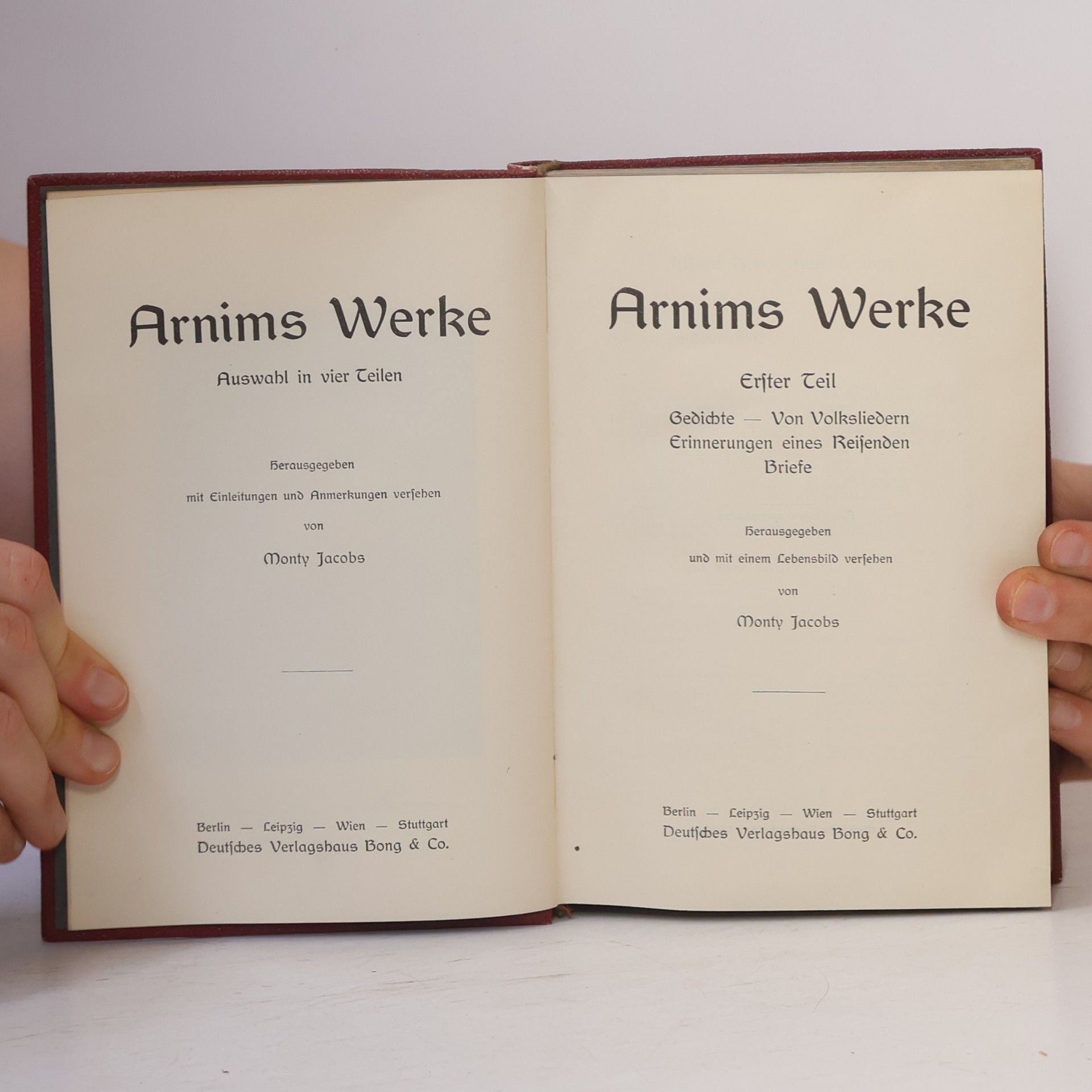 Autorenkollektiv Arnims Werke