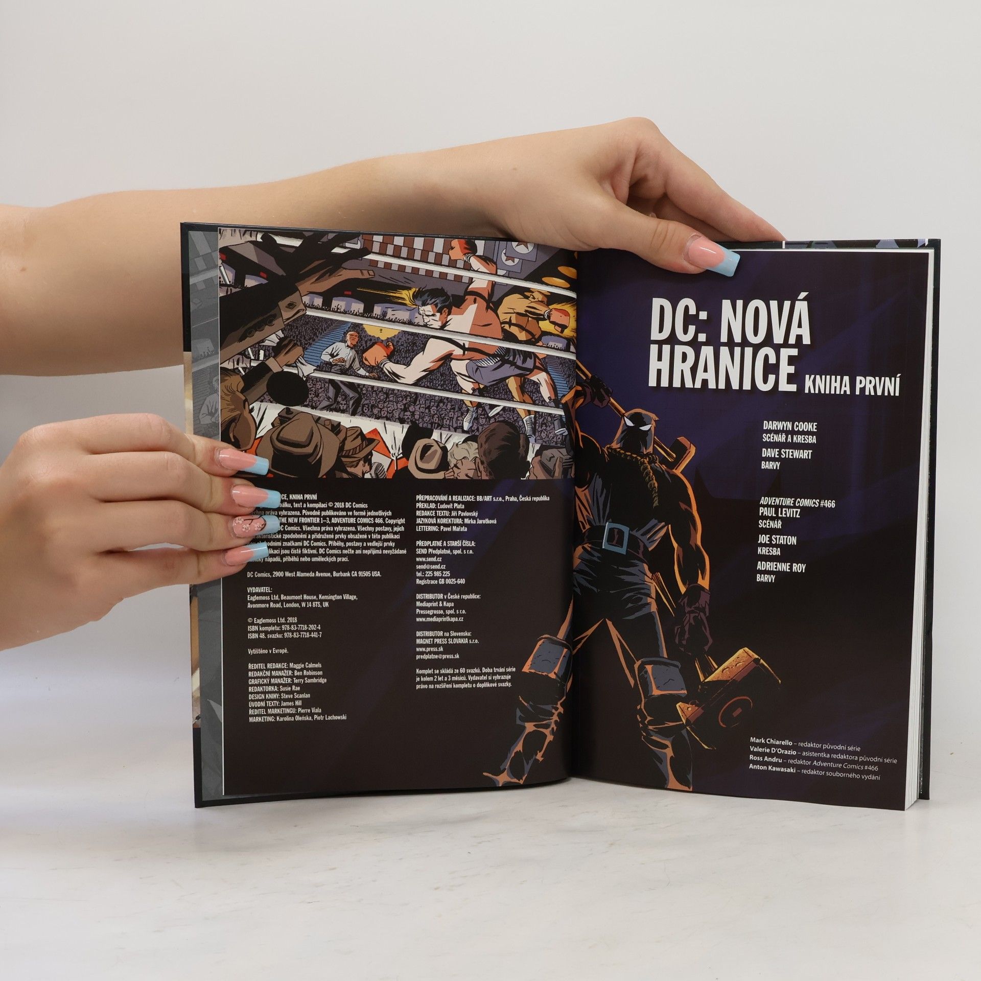 Kolektiv autorů DC. Nová hranice. Kniha první