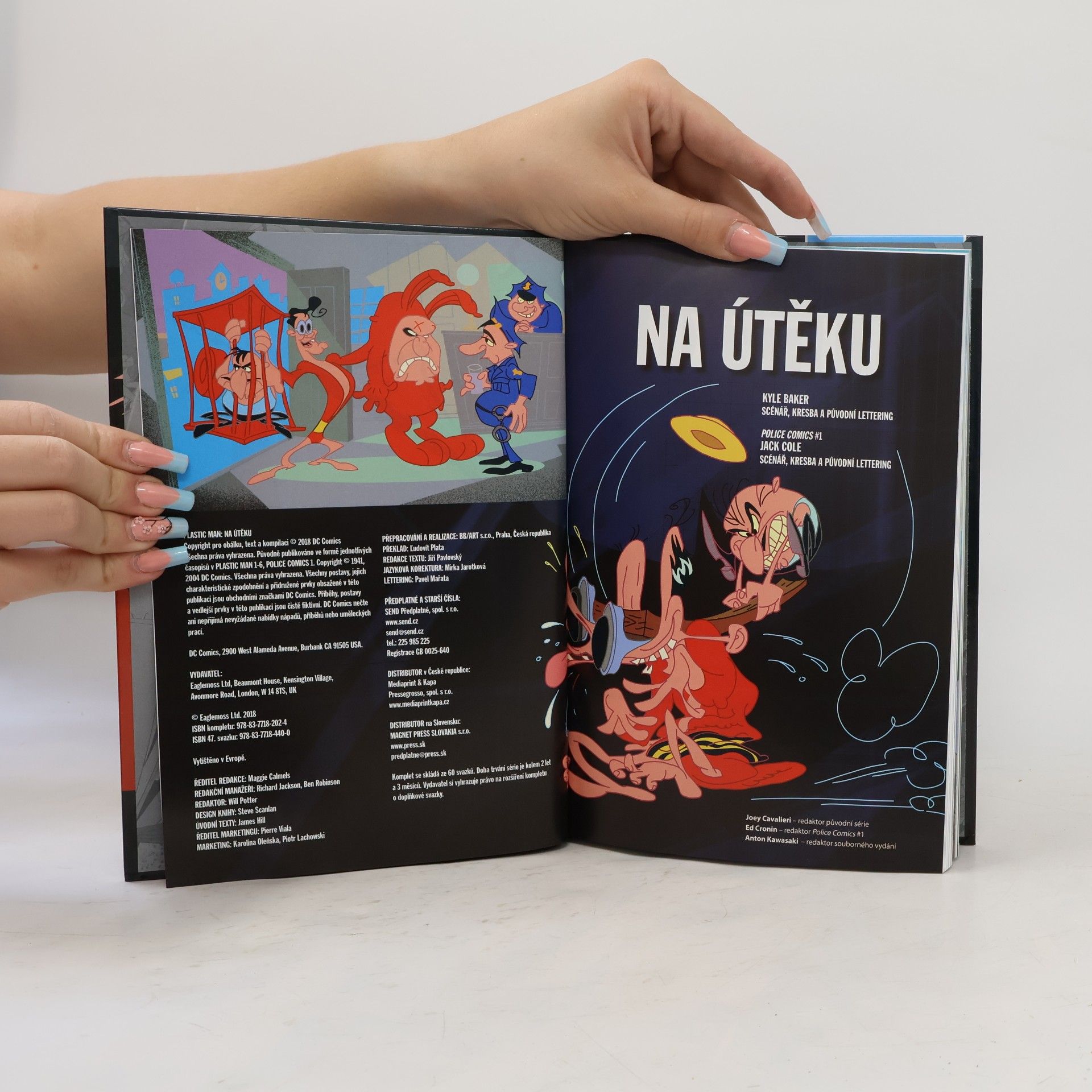 Kyle Baker Plastic Man. Na útěku