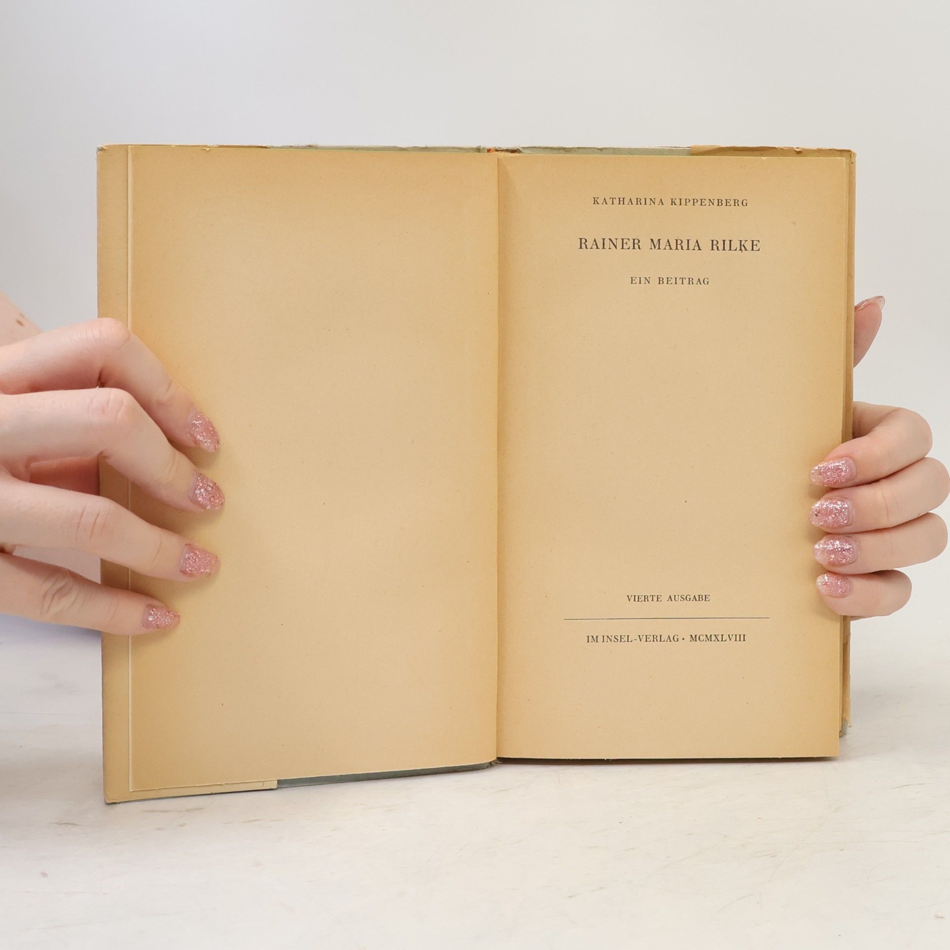 Katharina Kippenberg Rainer Maria Rilke