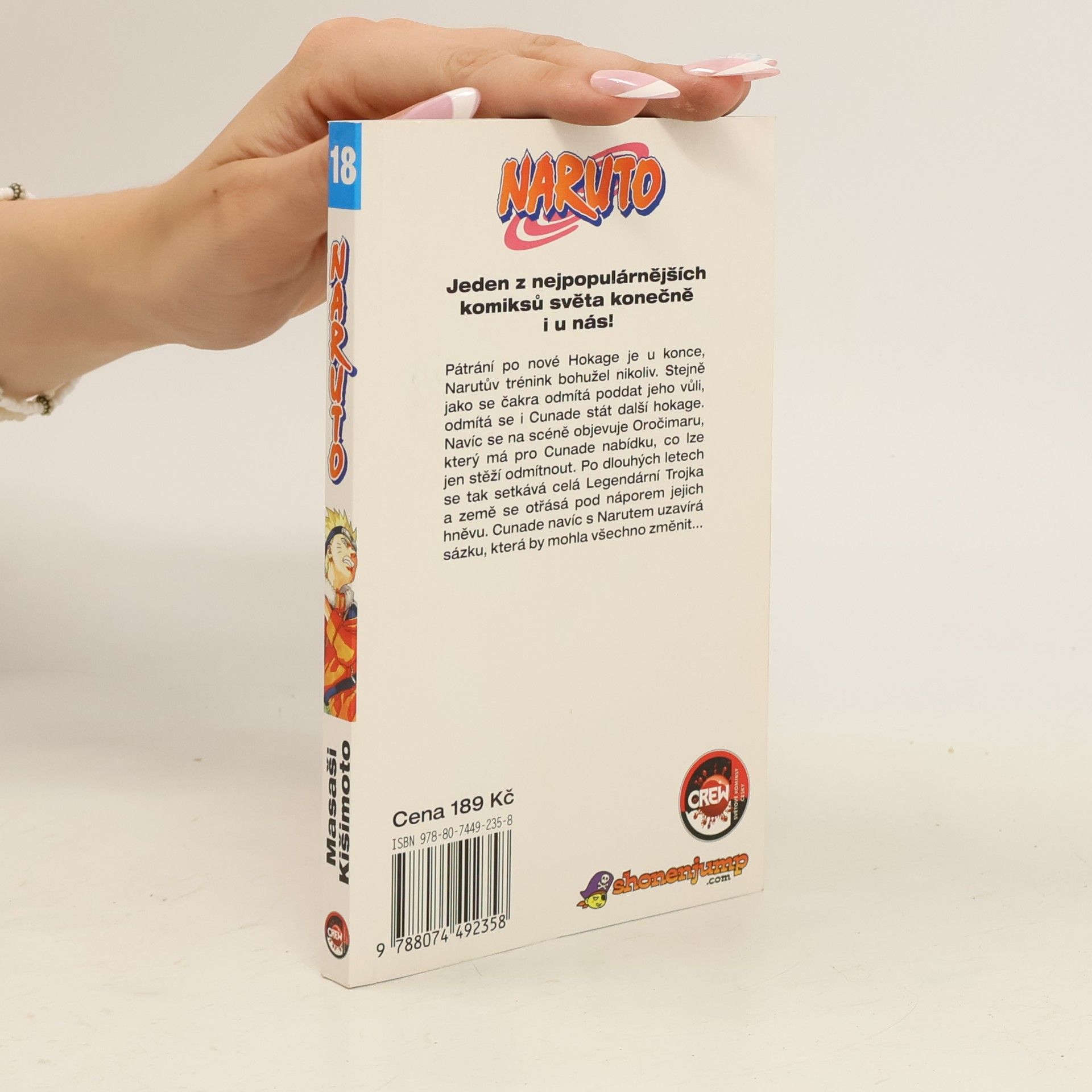 Masaši Kišimoto Naruto. 18. díl, Cunadino rozhodnutí