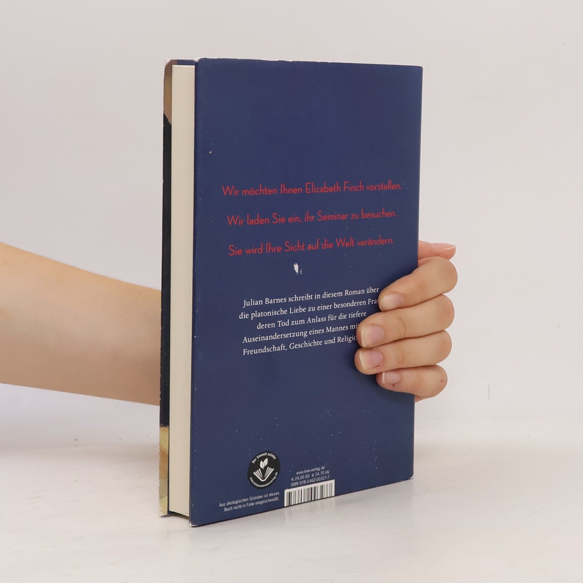 Julian Barnes Elizabeth Finch