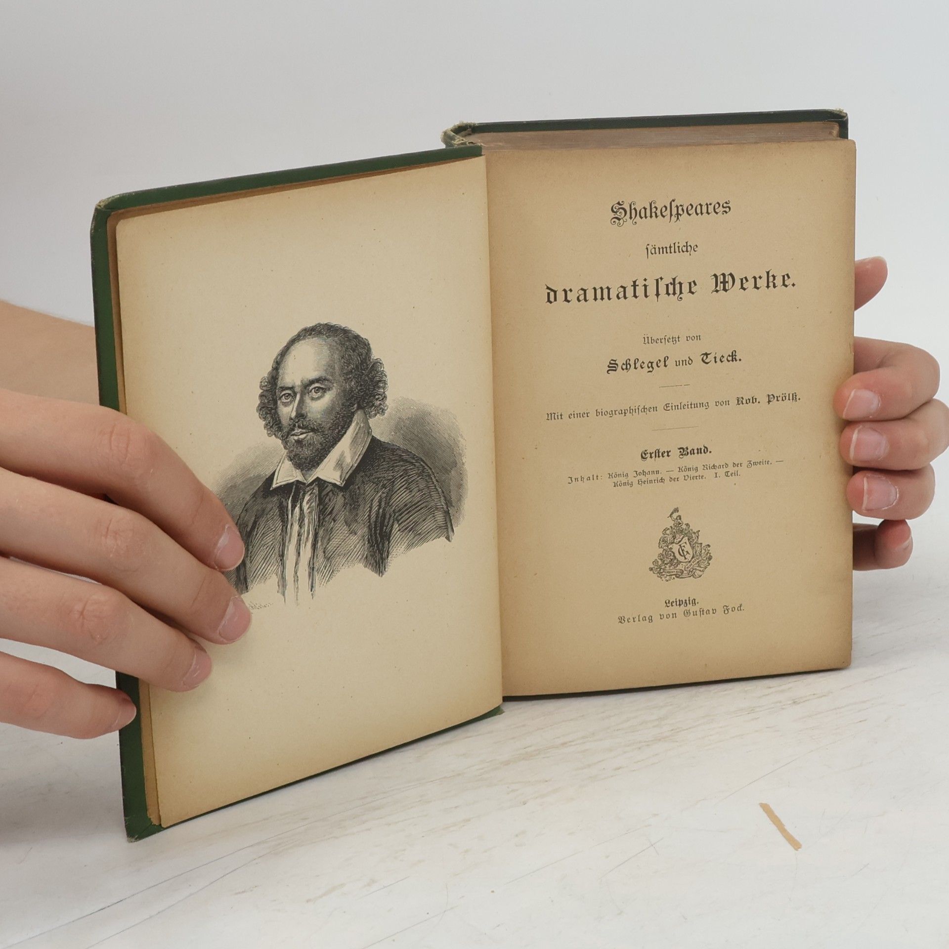William Shakespeare Sämmtliche dramatische Werke I