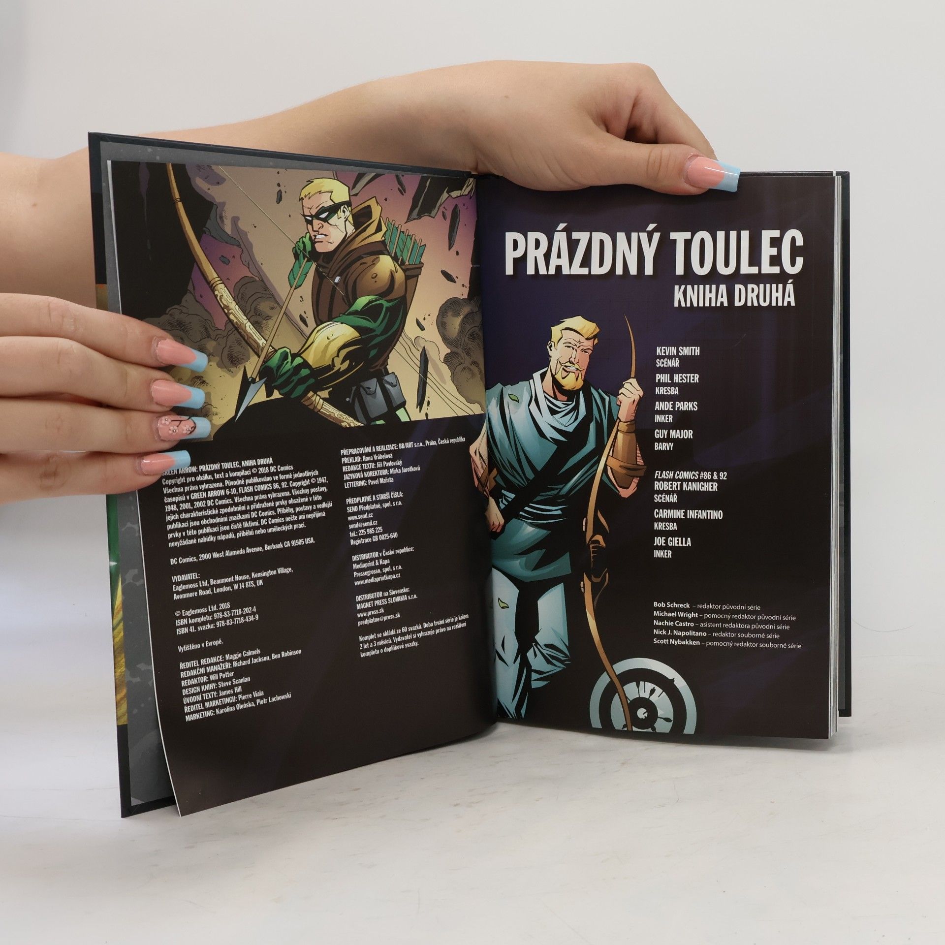 Kevin Smith Green Arrow. Prázdný toulec. Kniha první