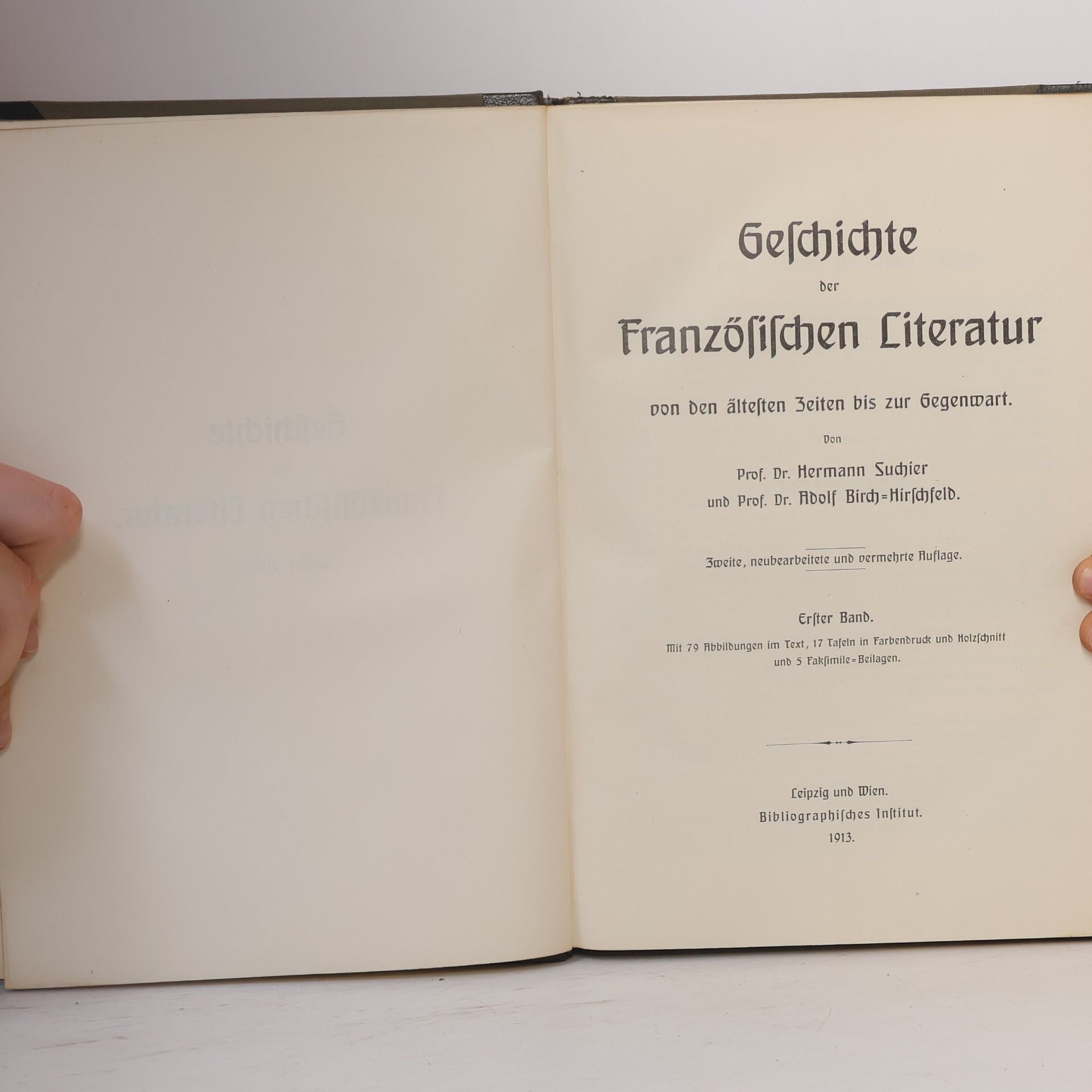 Hermann Suchier Geschichte der Französischen Literatur