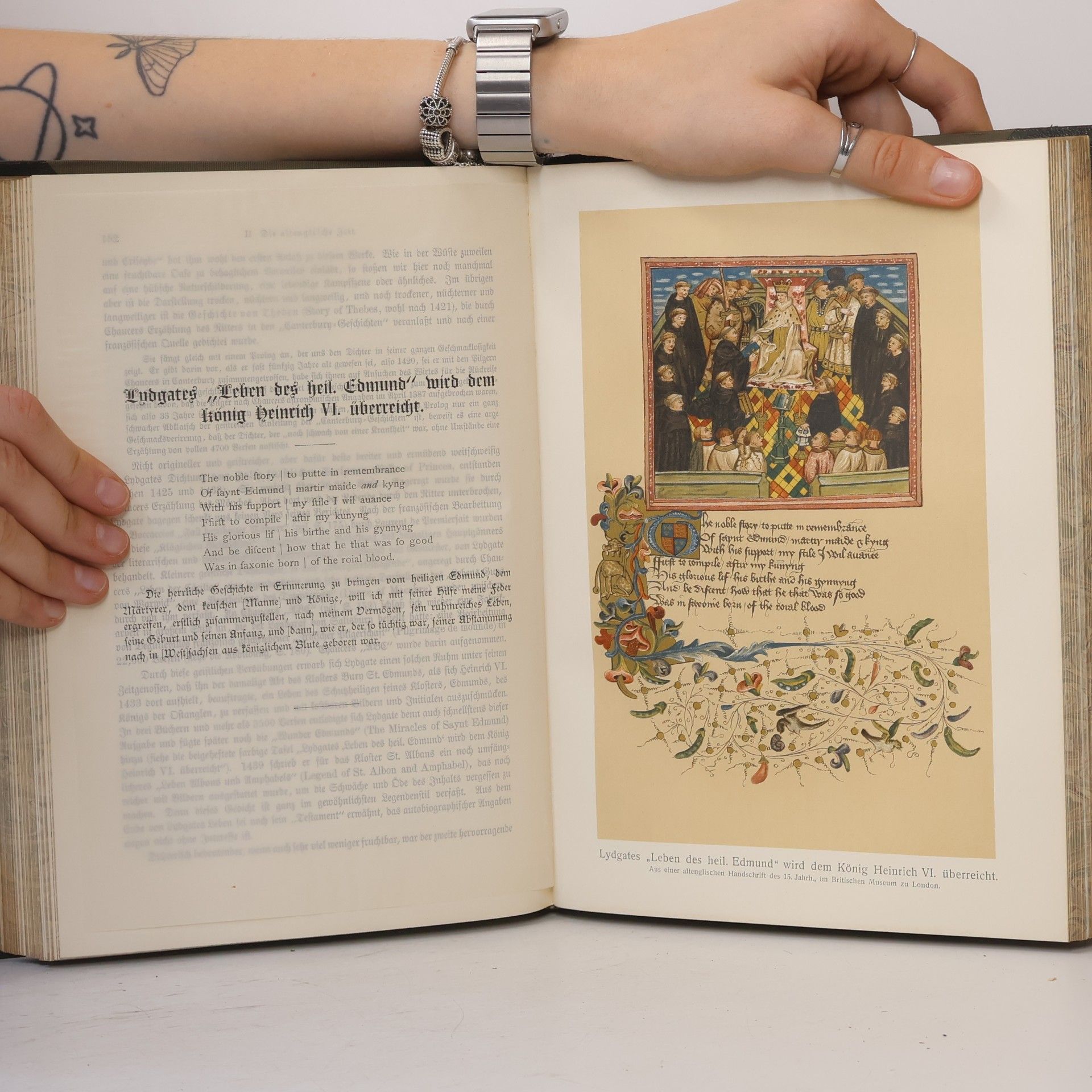 Walter F. Schirmer Geschichte der Englischen und Amerikanischen Literatur I.