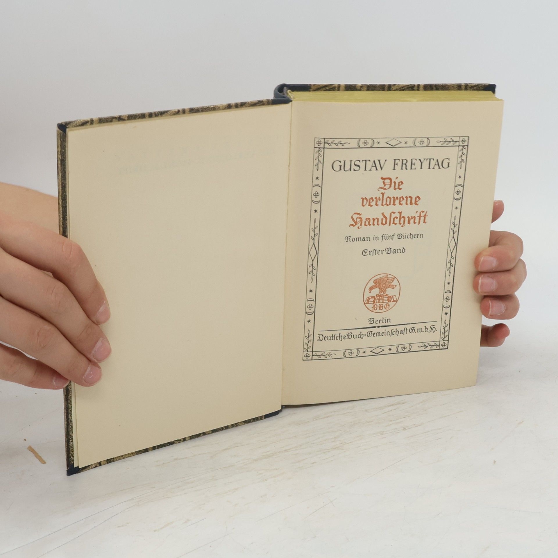 Gustav Freytag Die verlorene Handschrift