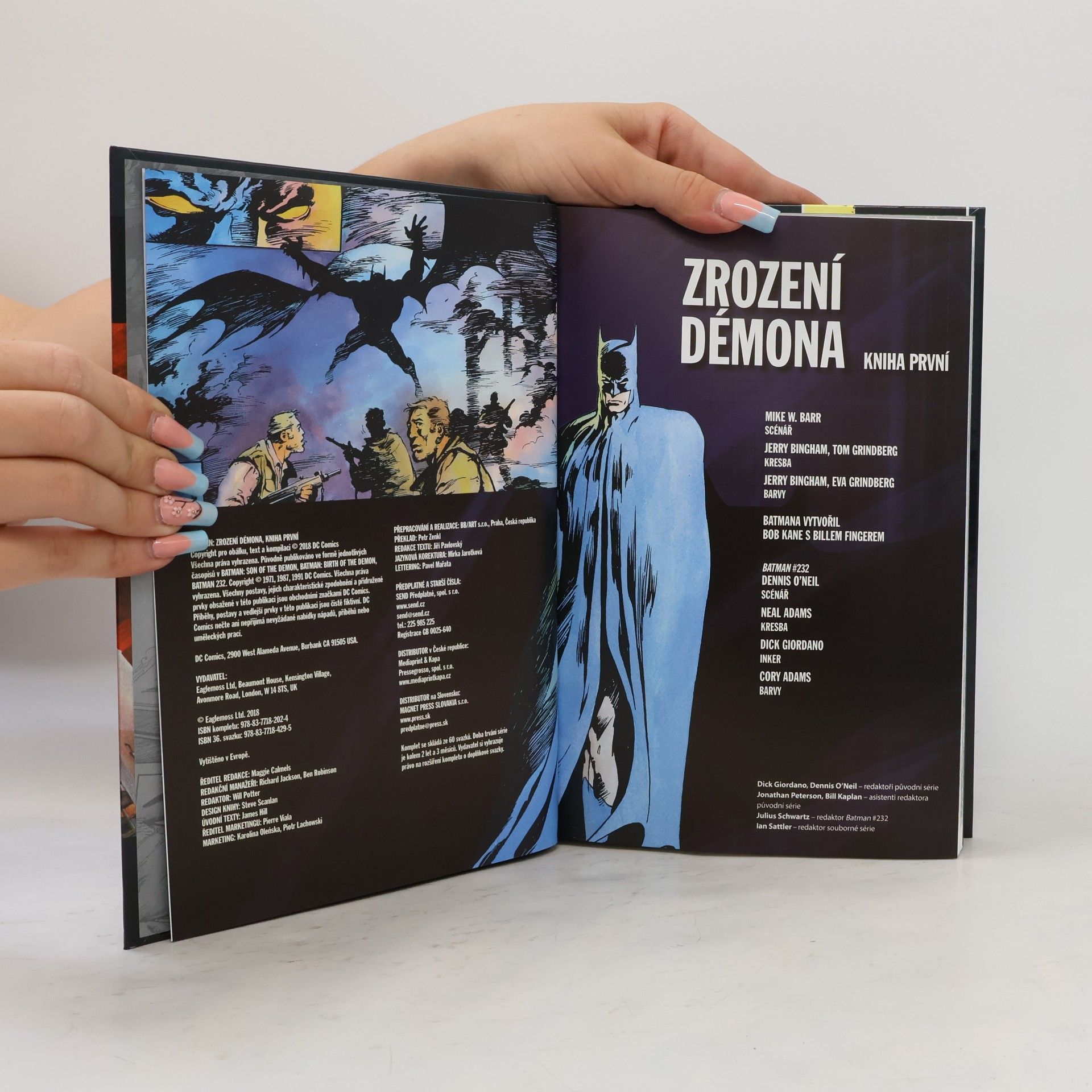 Mike W. Barr Batman. Zrození démona. Kniha první