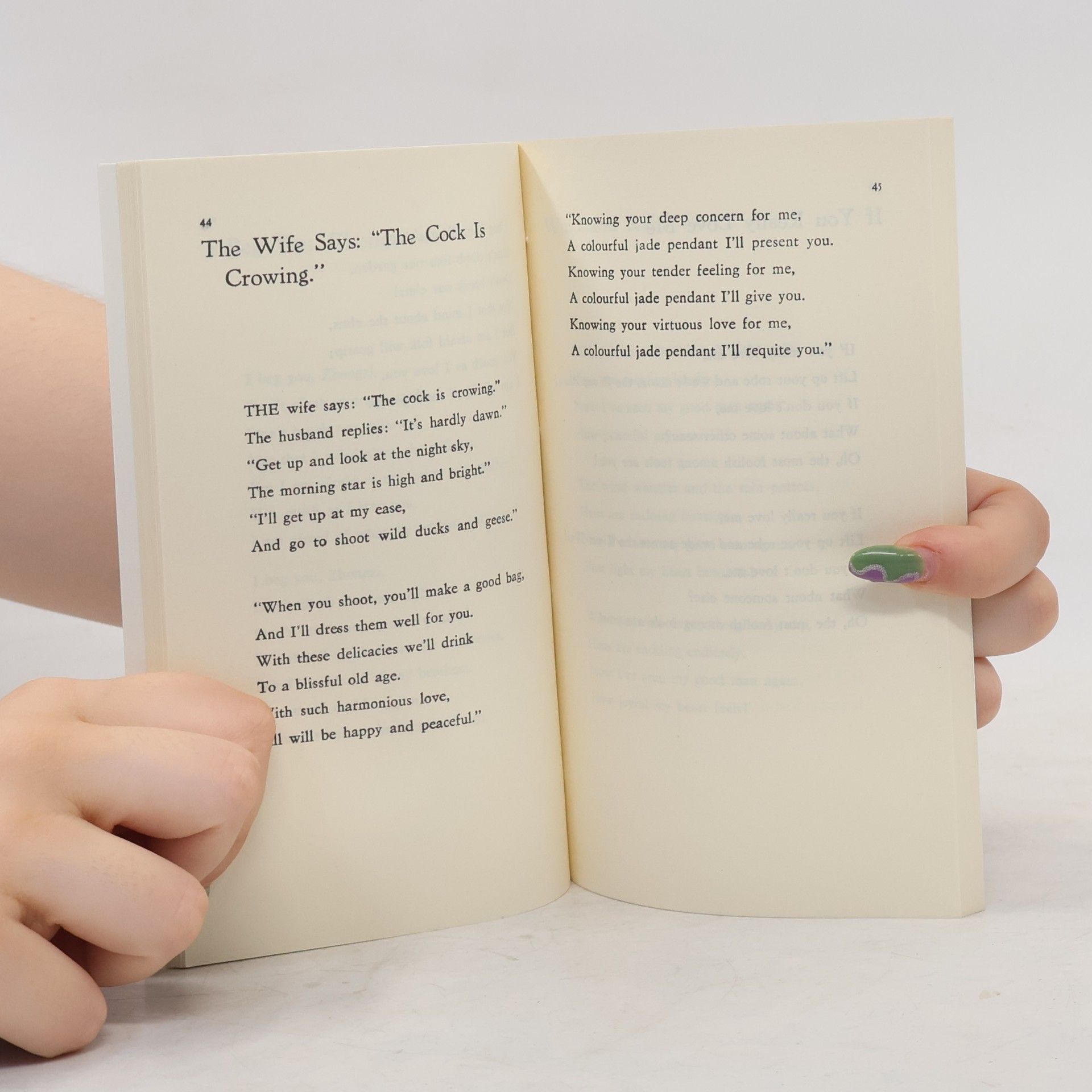 Xianyi Yang Panda Books: Selections from the "Book of songs"