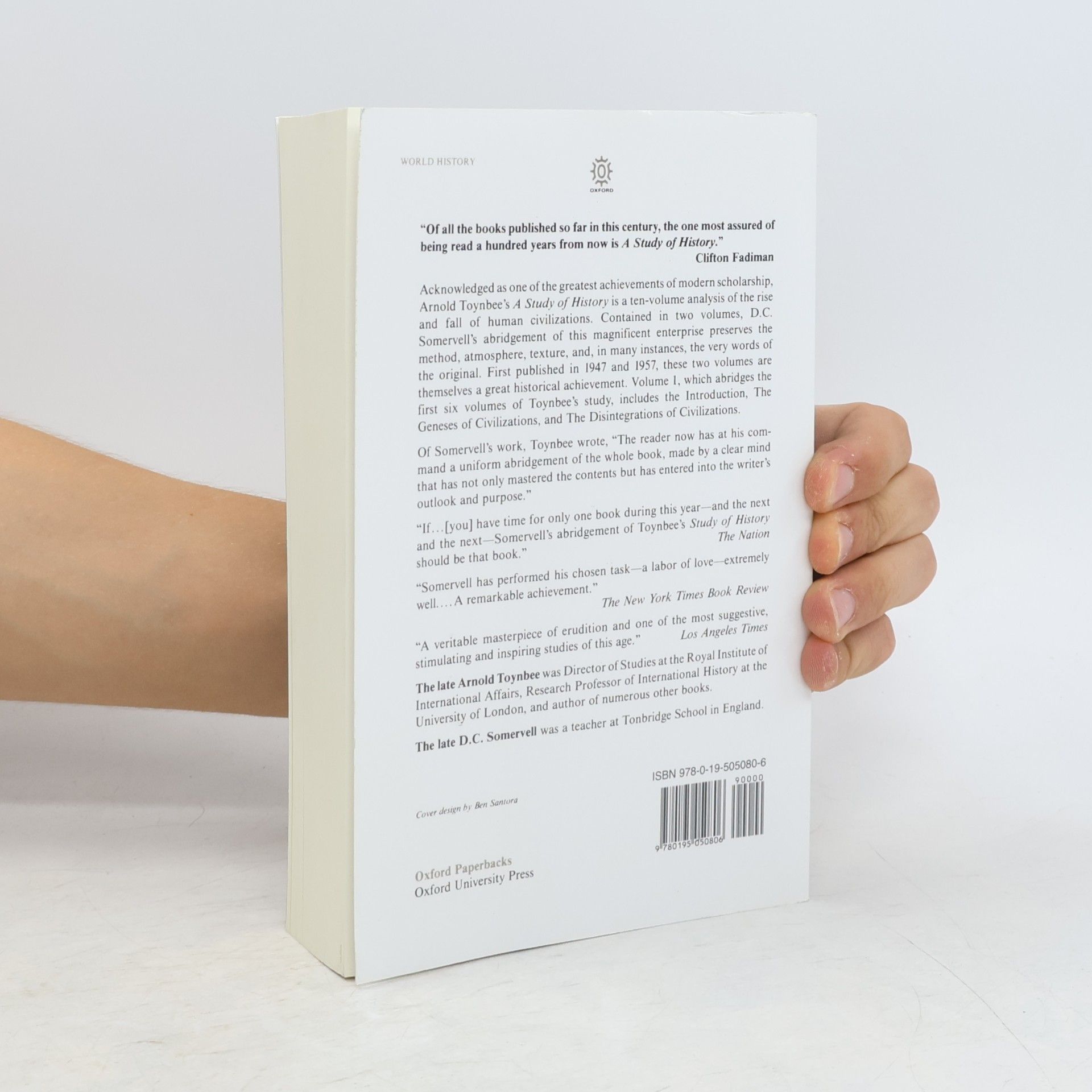 D. C. Sommervell A Study of History. Abridgement of Volumes I-VI