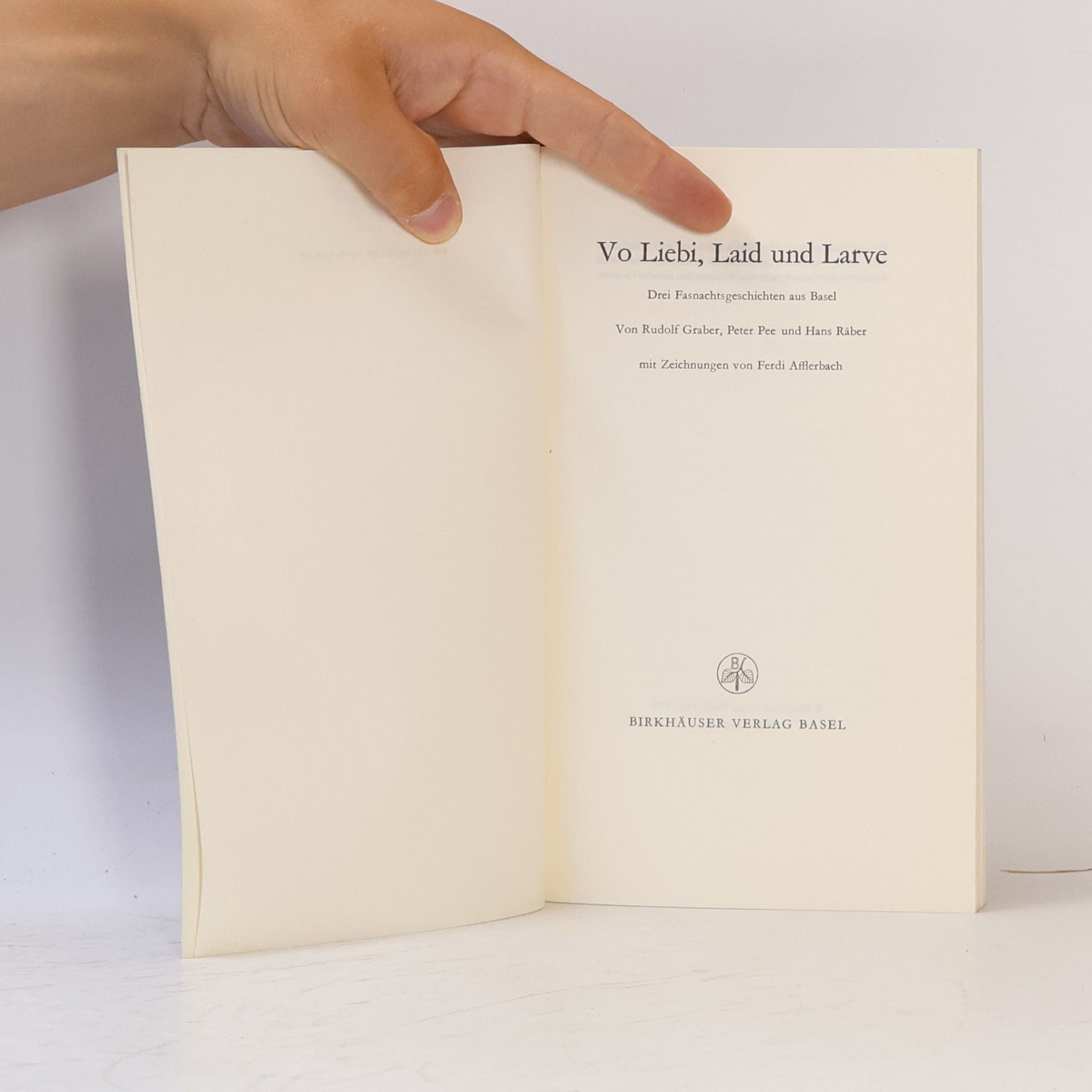Hans Räber Vo Liebi, Laid Und Larve