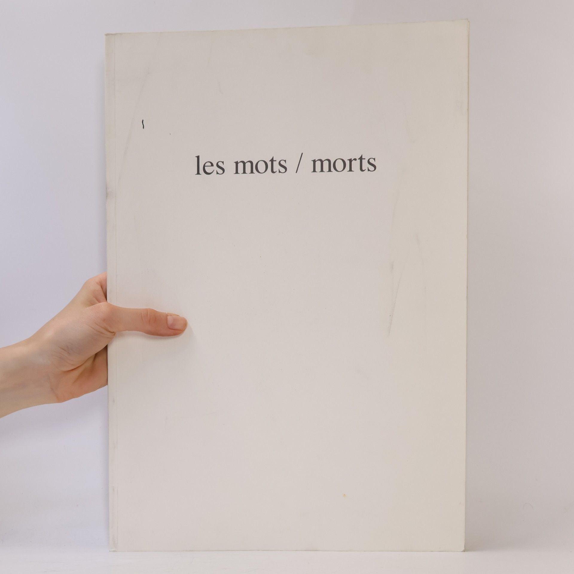 Regine Walter Les mots / morts