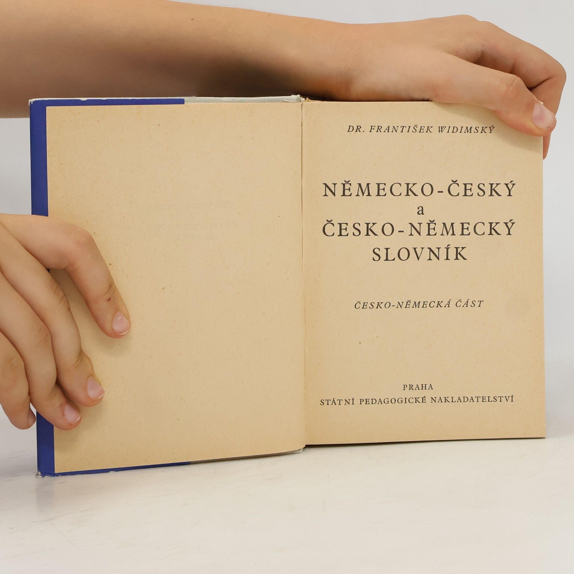 František Widimský Německo-český a česko-německý slovník