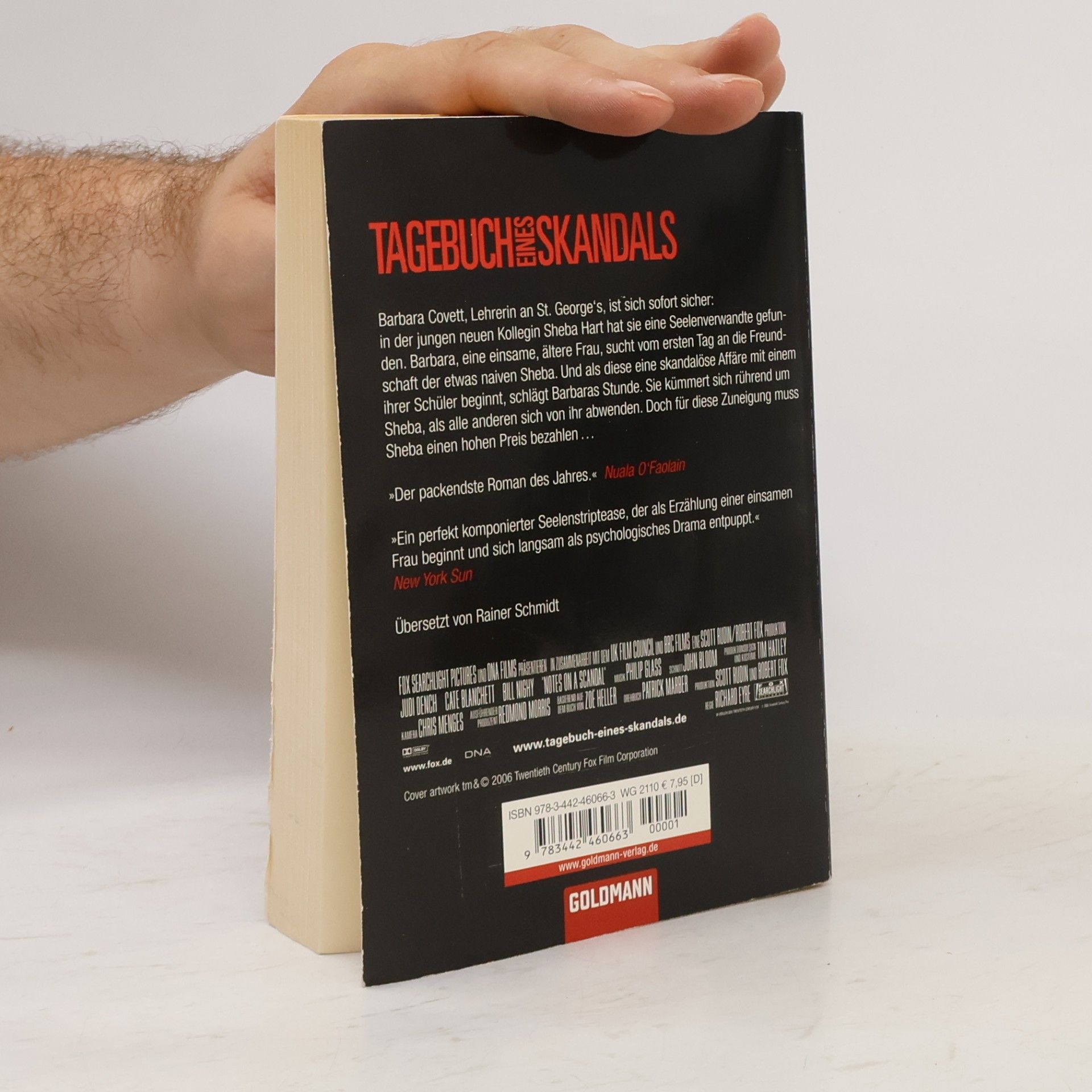 Zoe͏̈ Heller Tagebuch eines Skandals