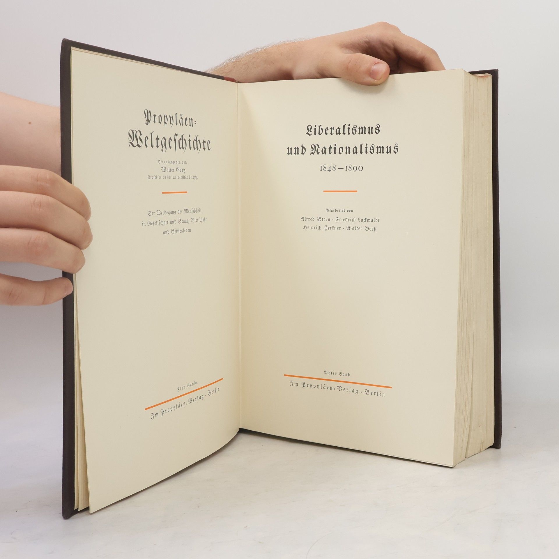 AA.VV. Liberalismus und Rationalismus 1848 - 1890