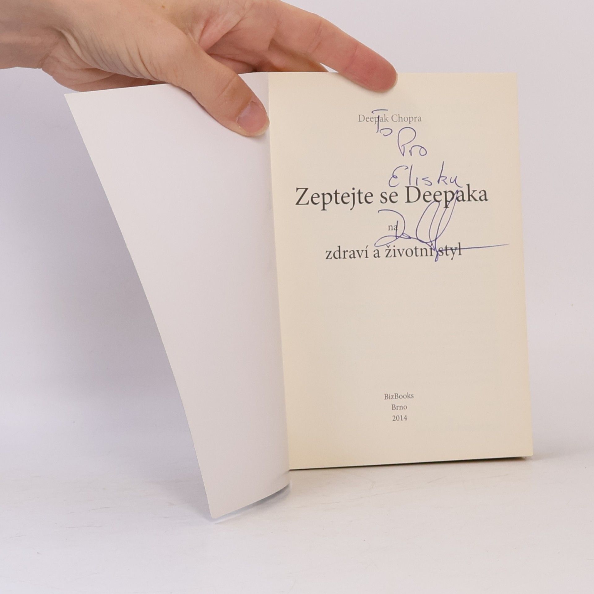 Deepak Chopra Zeptejte se Deepaka na zdraví a životní styl