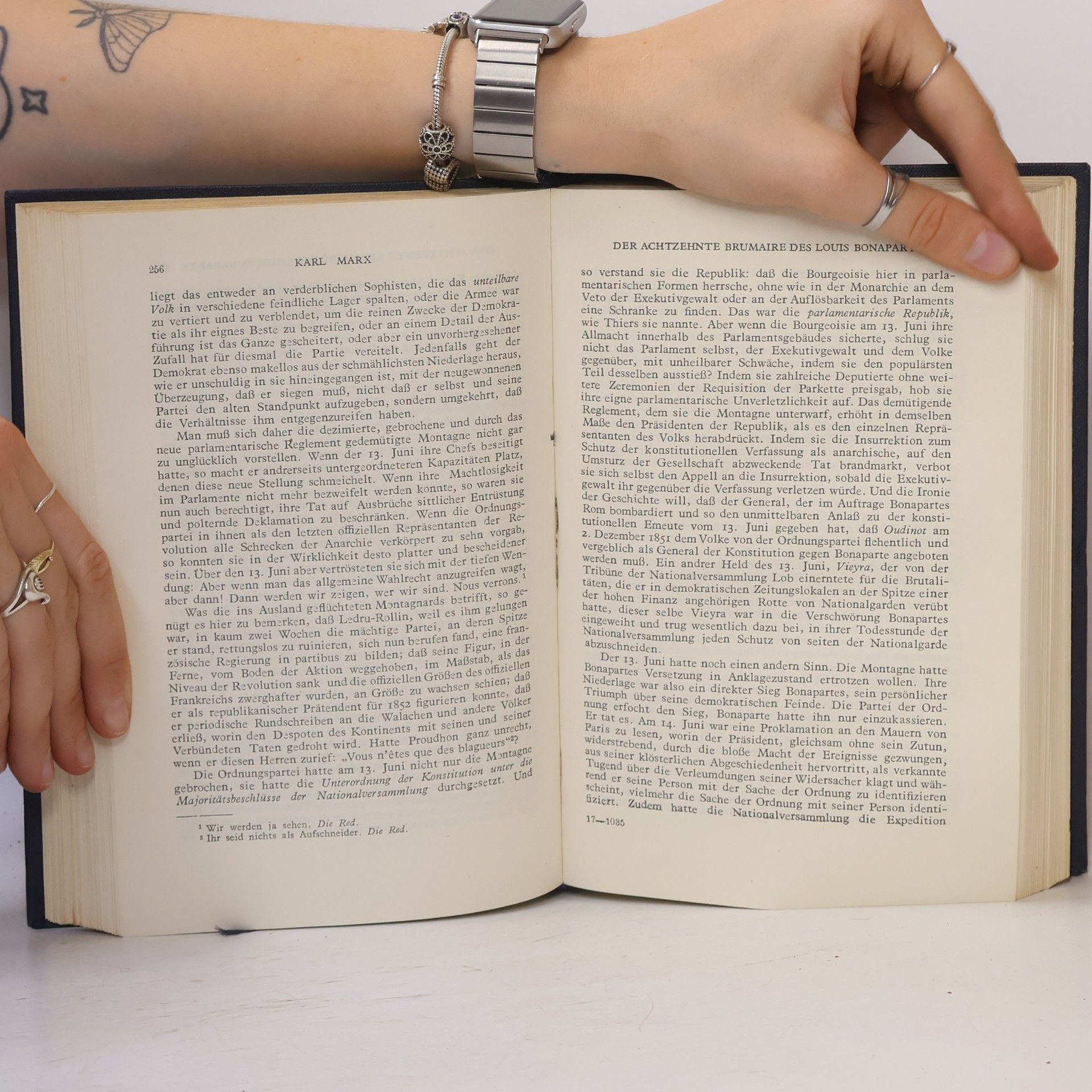 Karl Marx Ausgewählte Schriften in zwei Bänden