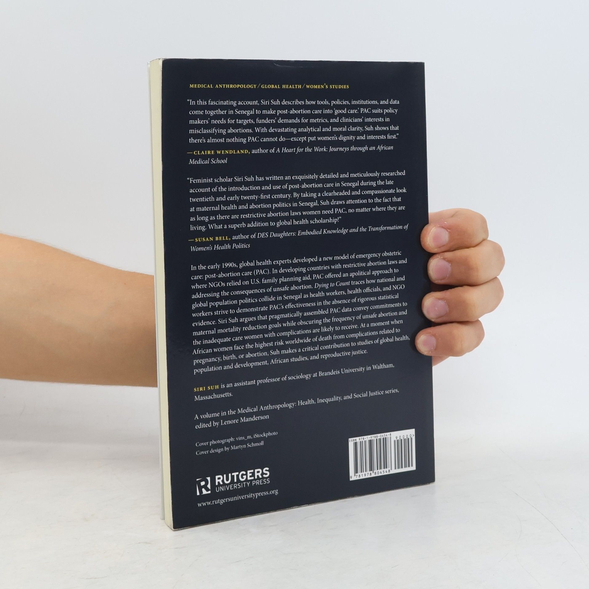 Siri Suh Medical Anthropology: Health, Inequality, and Social Justice: Dying to Count