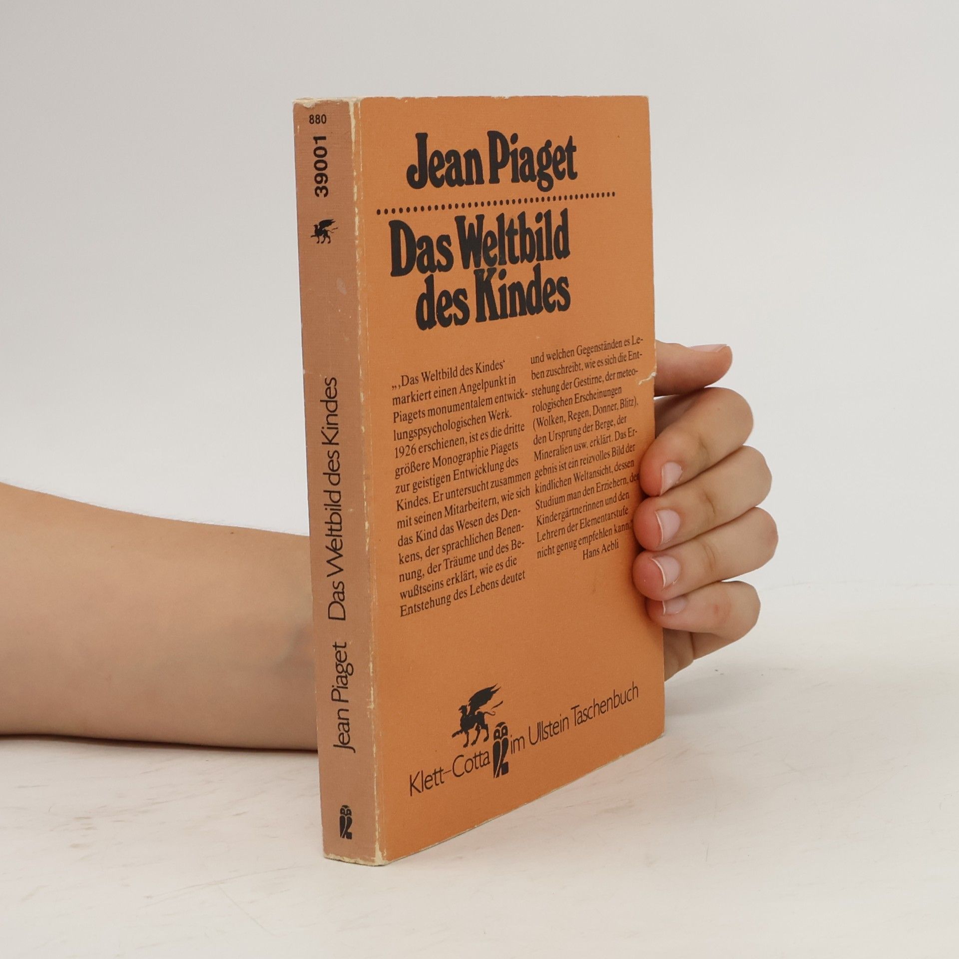 Jean Piaget Das Weltbild des Kindes