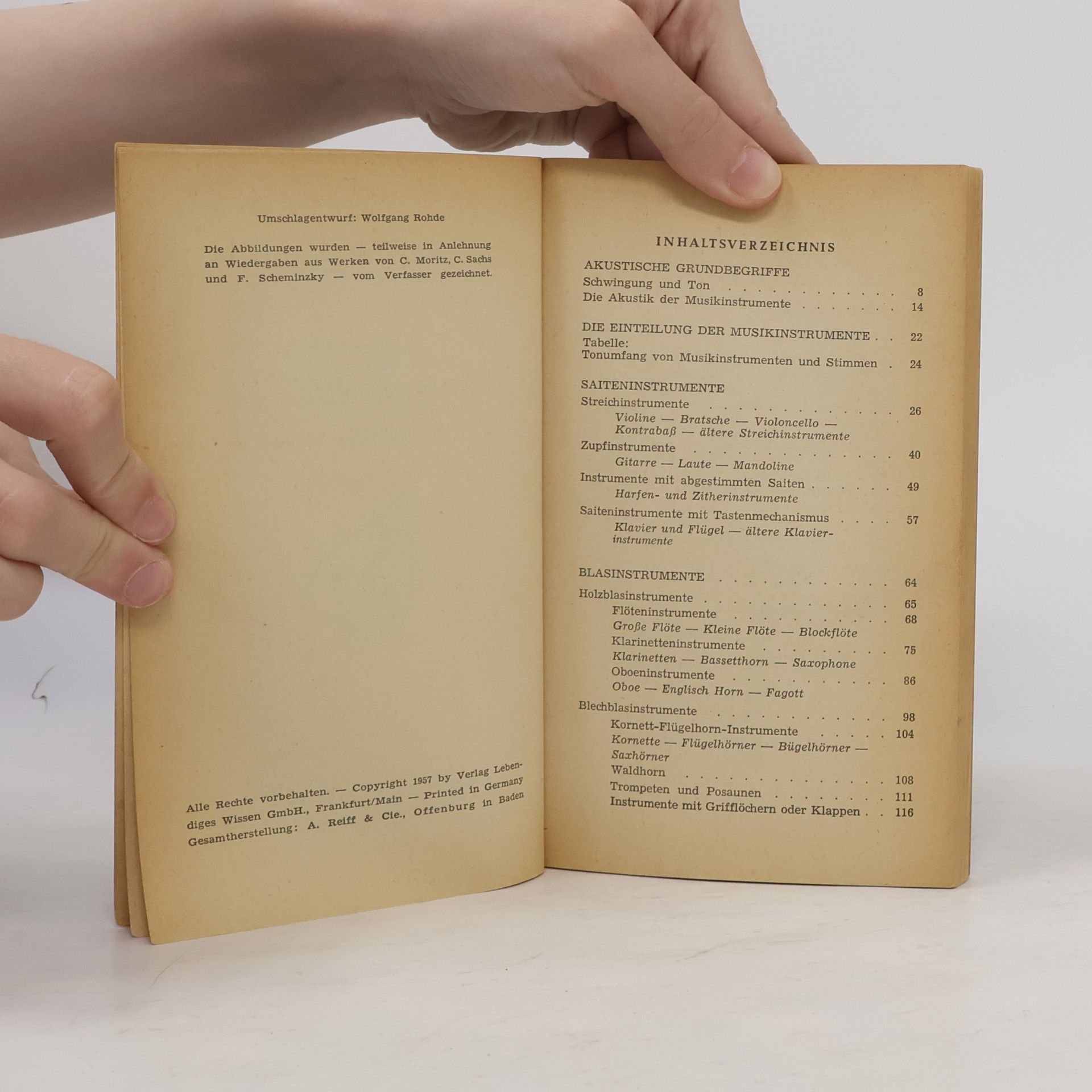 Autorenkollektiv Das kleine Buch der Musikinstrumente