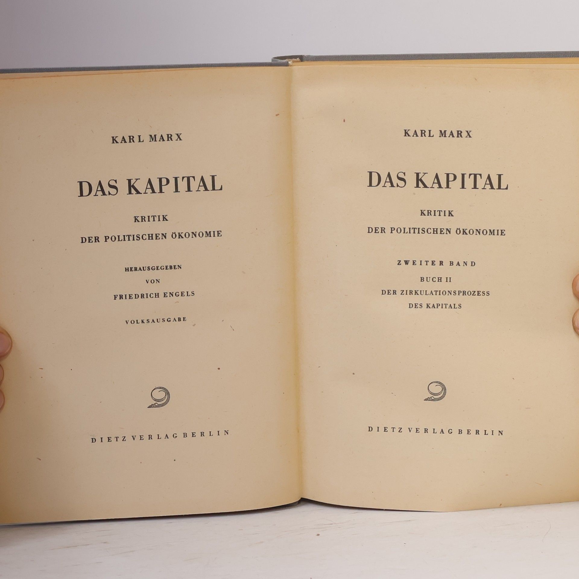 Karl Marx Das Kapital. Zweiter Band