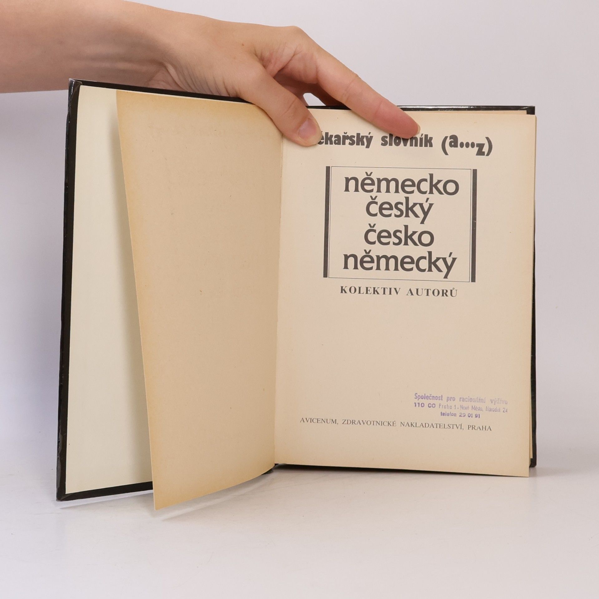 Autorenkollektiv Lékařský slovník německo-český, česko-německý