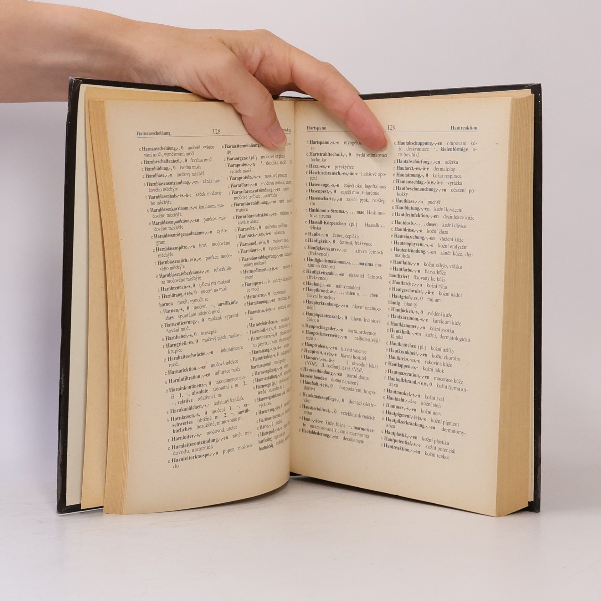 Autorenkollektiv Lékařský slovník německo-český, česko-německý
