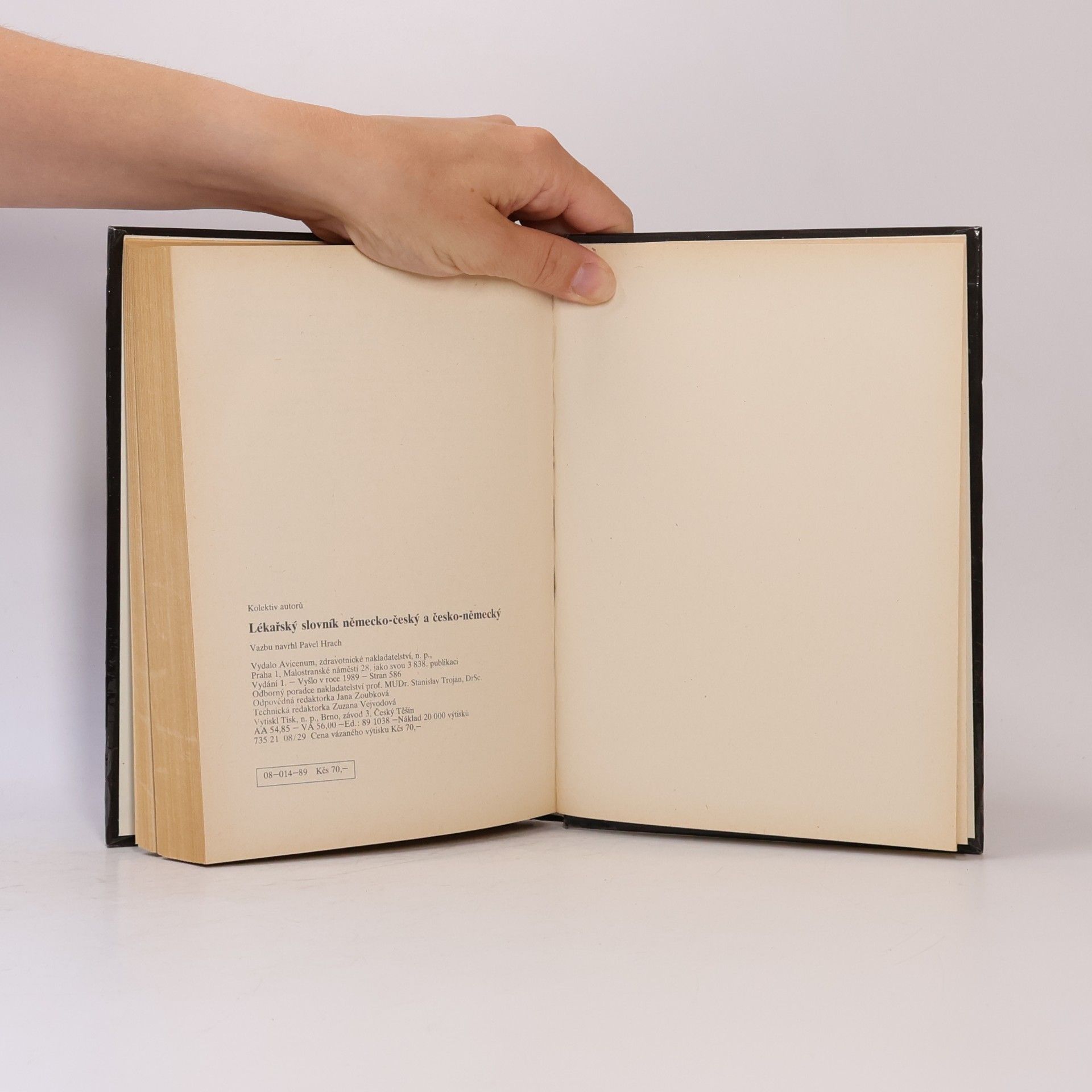 Autorenkollektiv Lékařský slovník německo-český, česko-německý