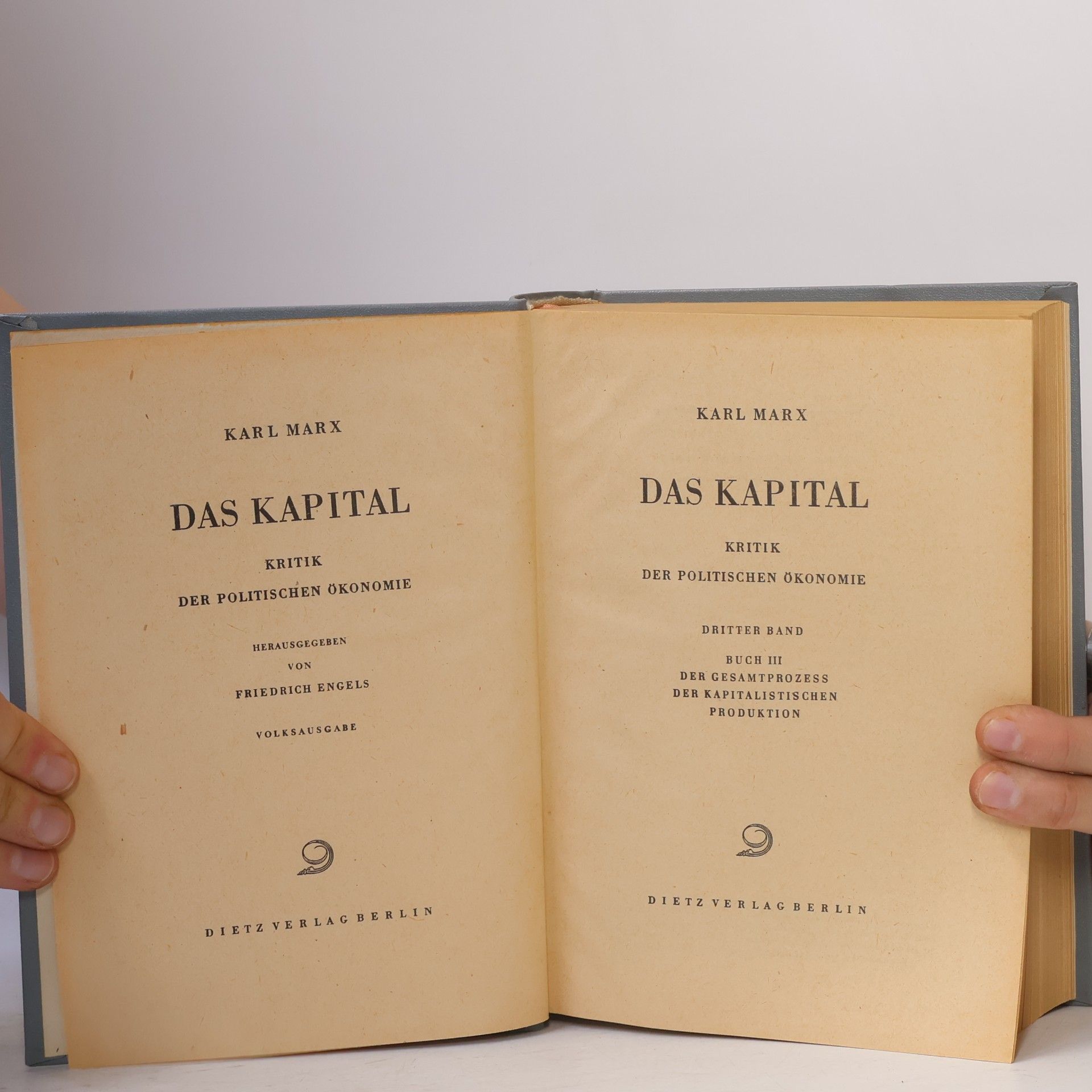 Karl Marx Das Kapital. Dritter Band