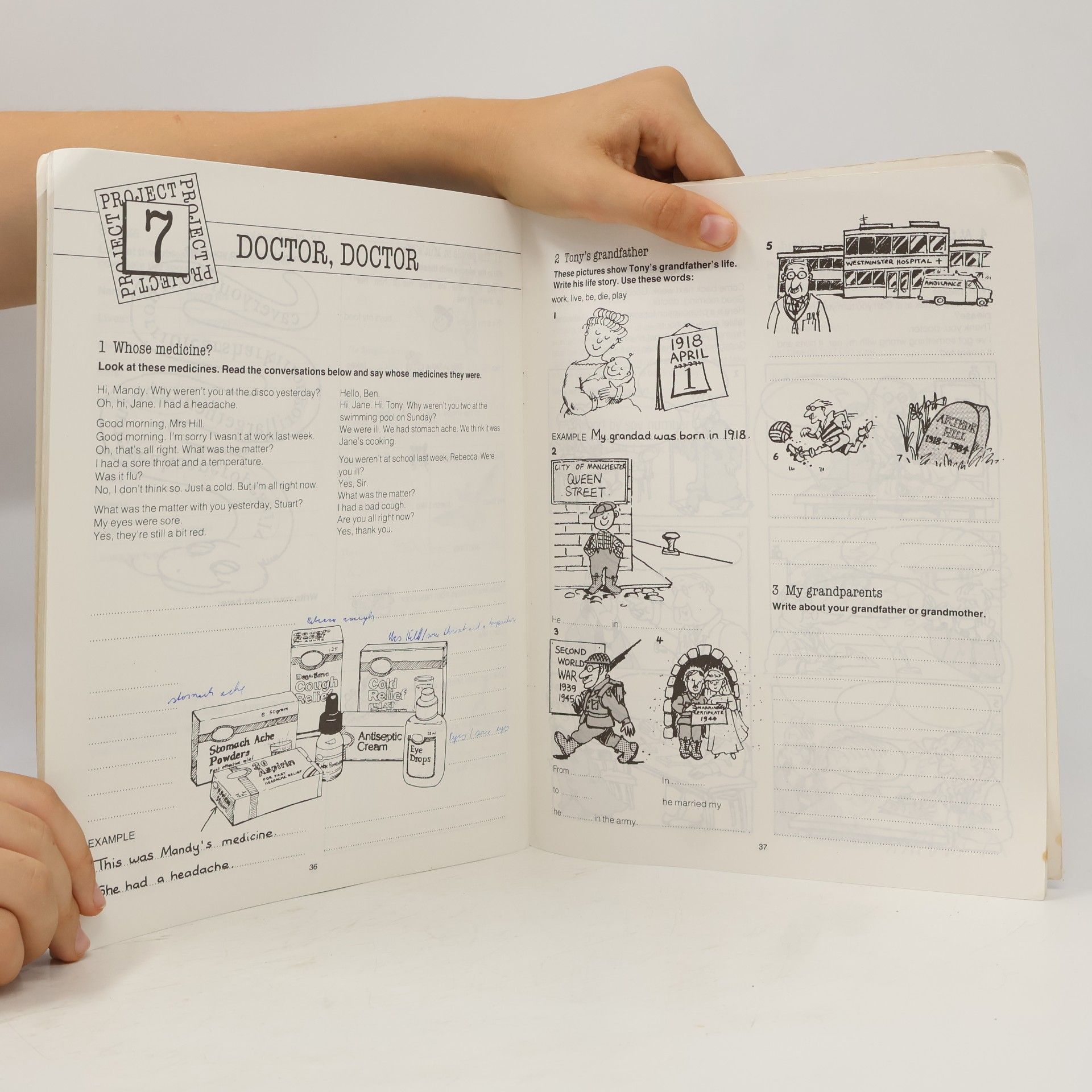 Tom Hutchinson Project English 1. Workbook
