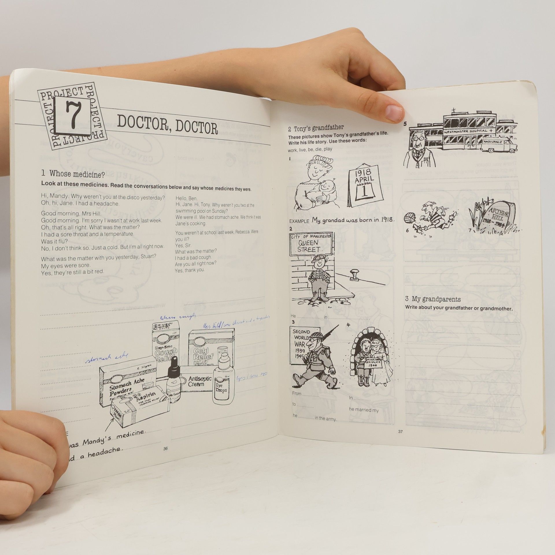 Tom Hutchinson Project English 1. Workbook