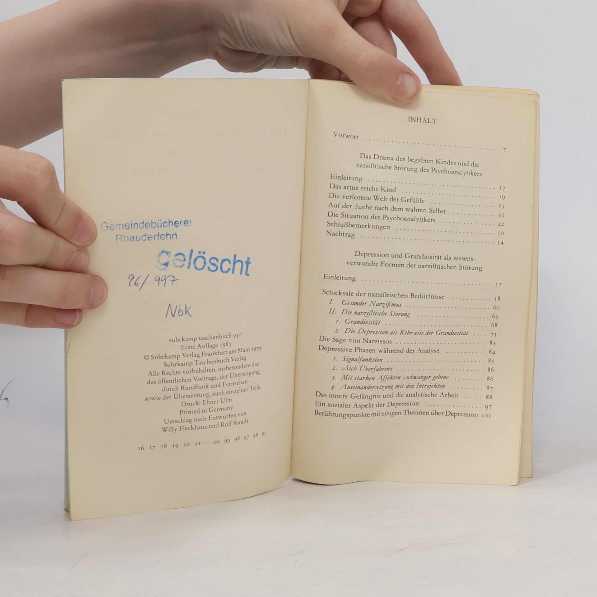 Alice Miller Das Drama des begabten Kindes