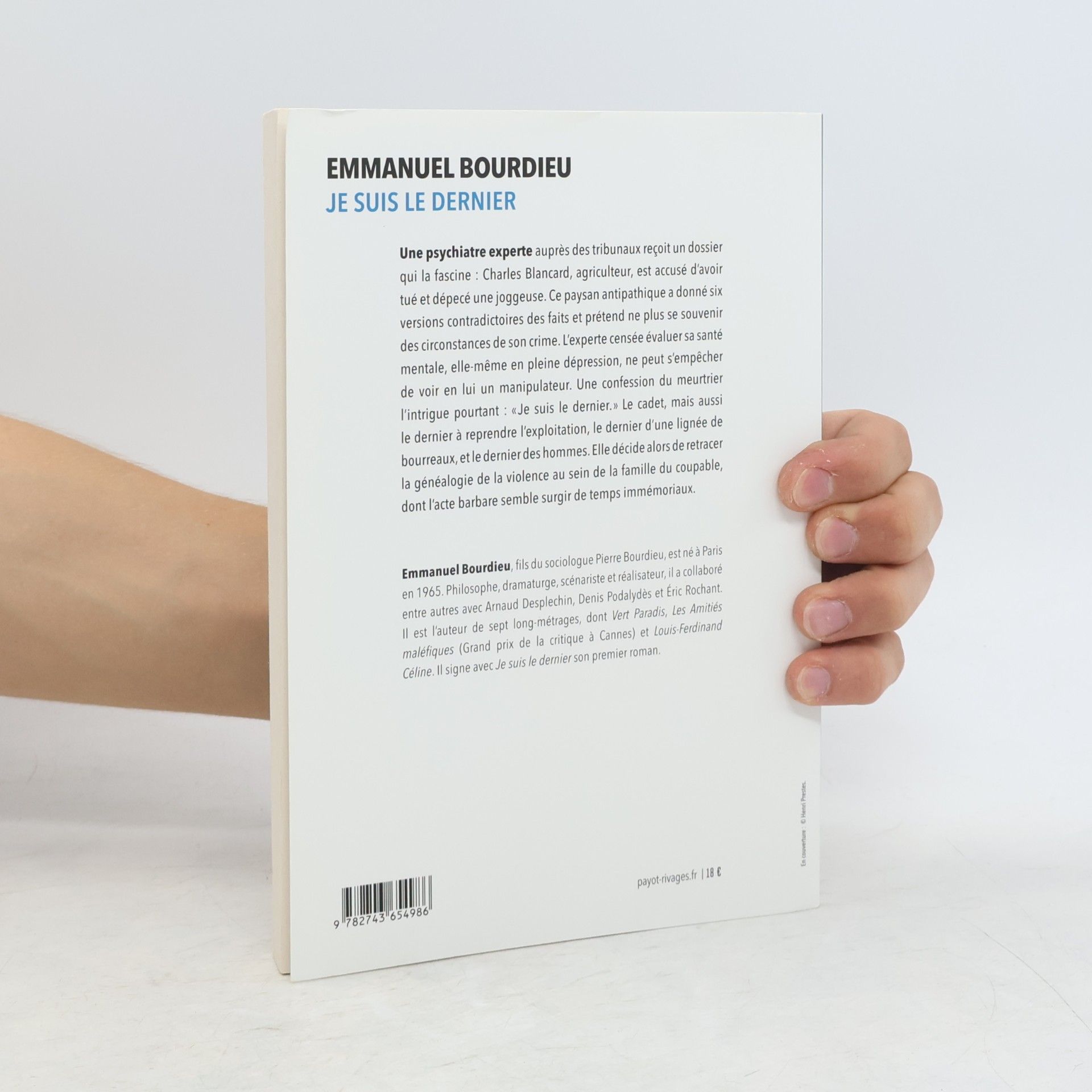 Emmanuel Bourdieu Je suis le dernier