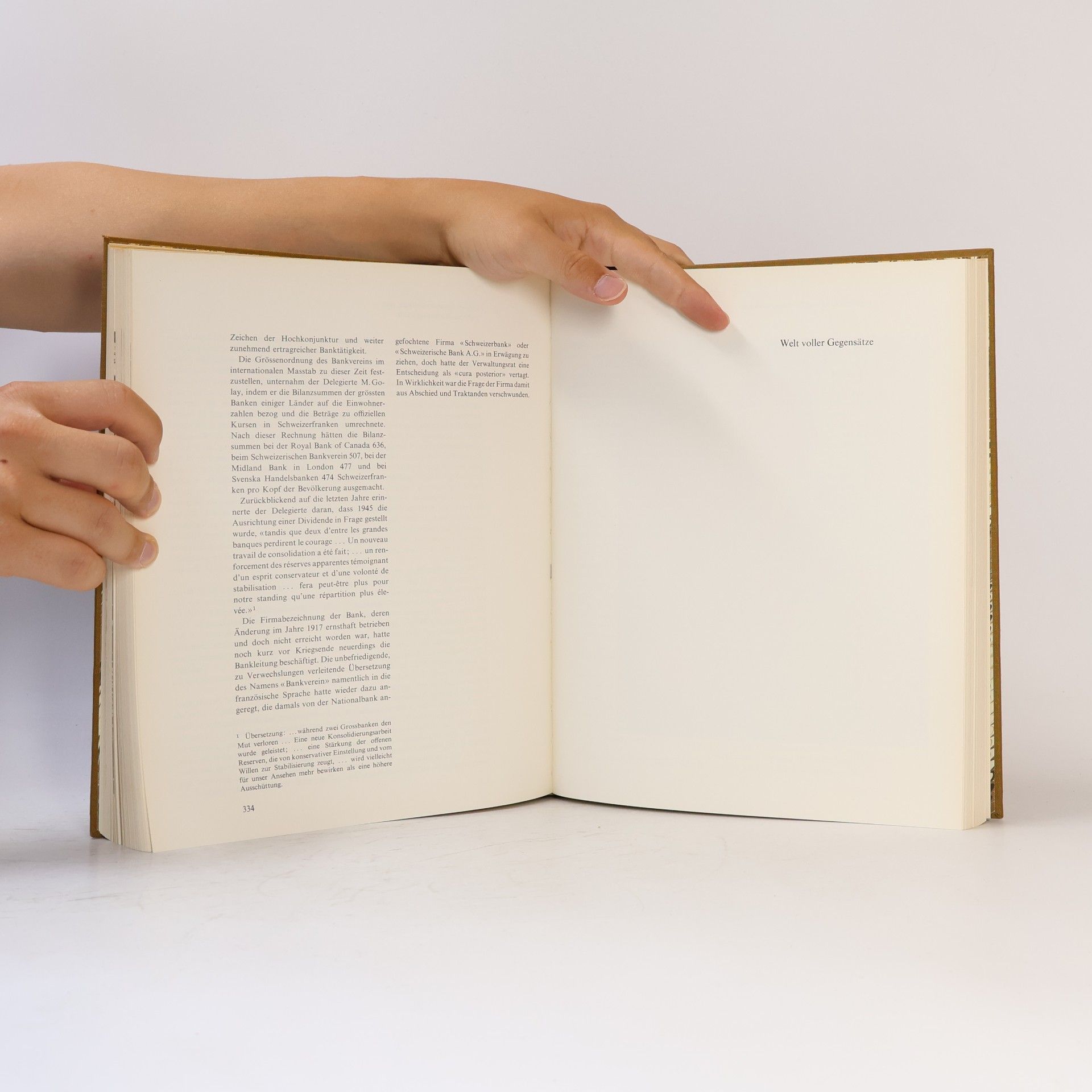 Collectif d'auteurs Schweizerischer Bankverein 1872-1972