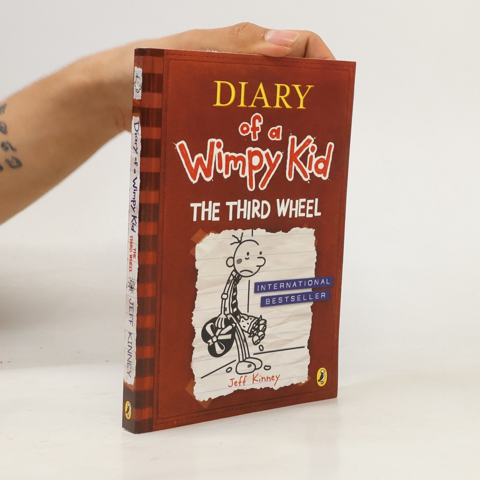 Jeff Kinney Diary of a wimpy kid. The third wheel