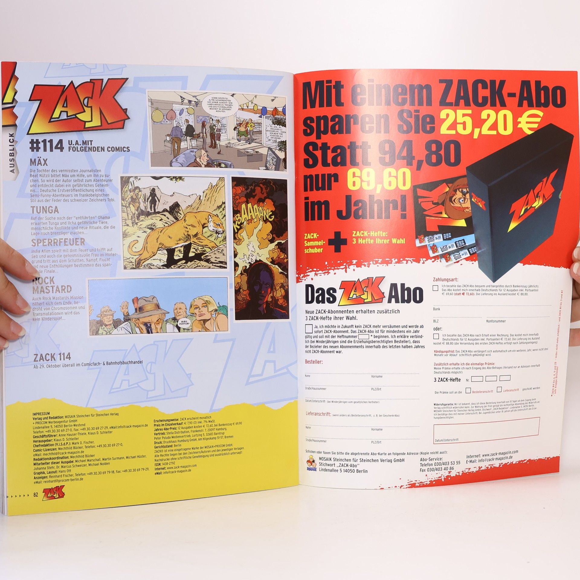 Collectif d'auteurs Zack 113. Tunga