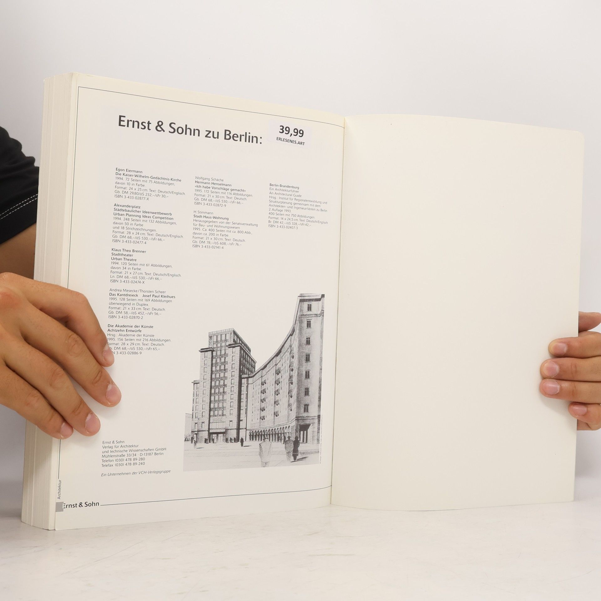 Autorenkollektiv Stadt Haus Wohnung. Wohnungsbau der 90er Jahre in Berlin